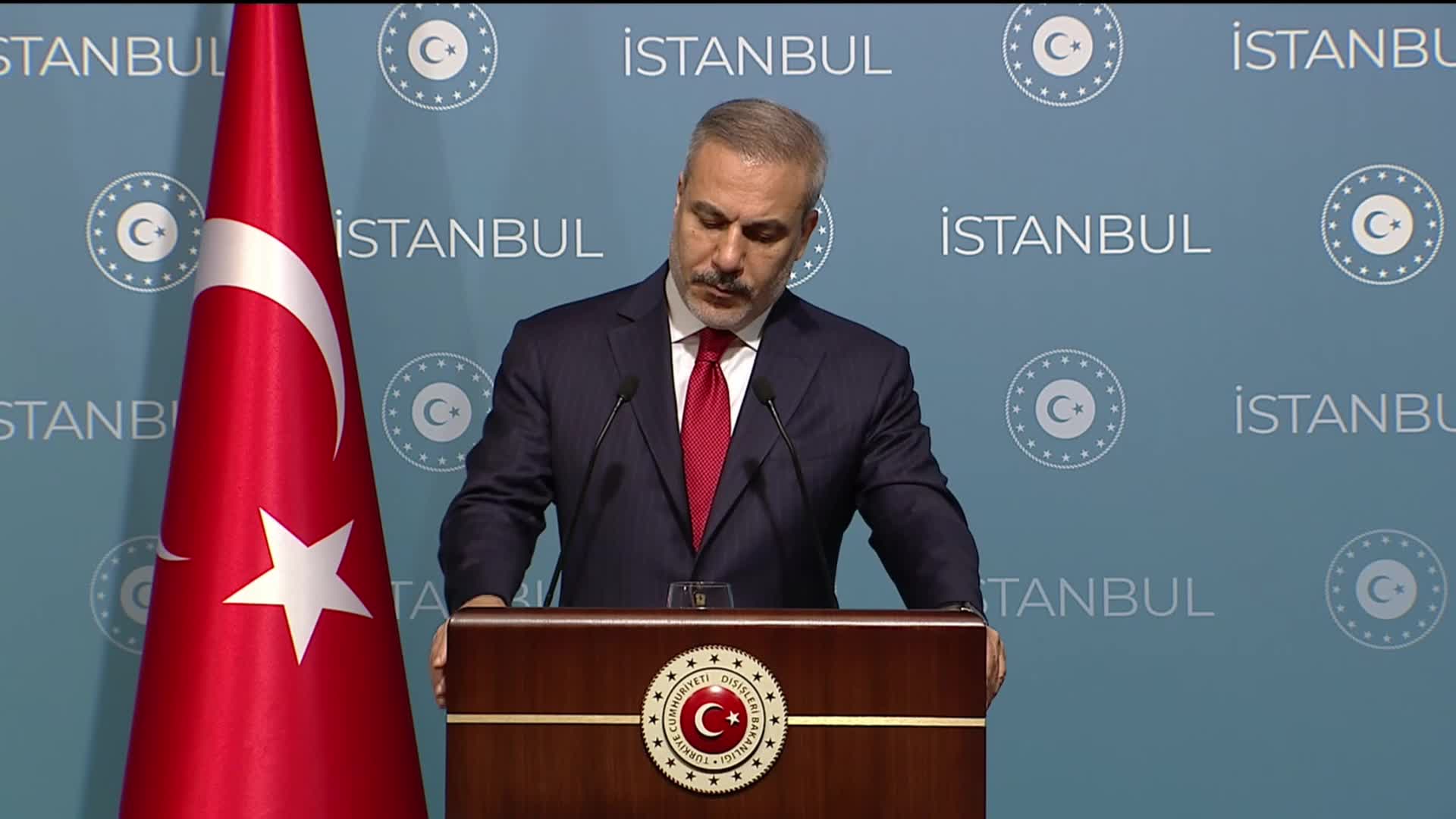 Bakan Fidan: Biz barış için elimizi taşın altına sokmaya hazırız