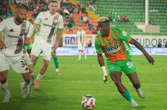 Alanyaspor, Gaziantep FK ile 0-0 berabere kaldı