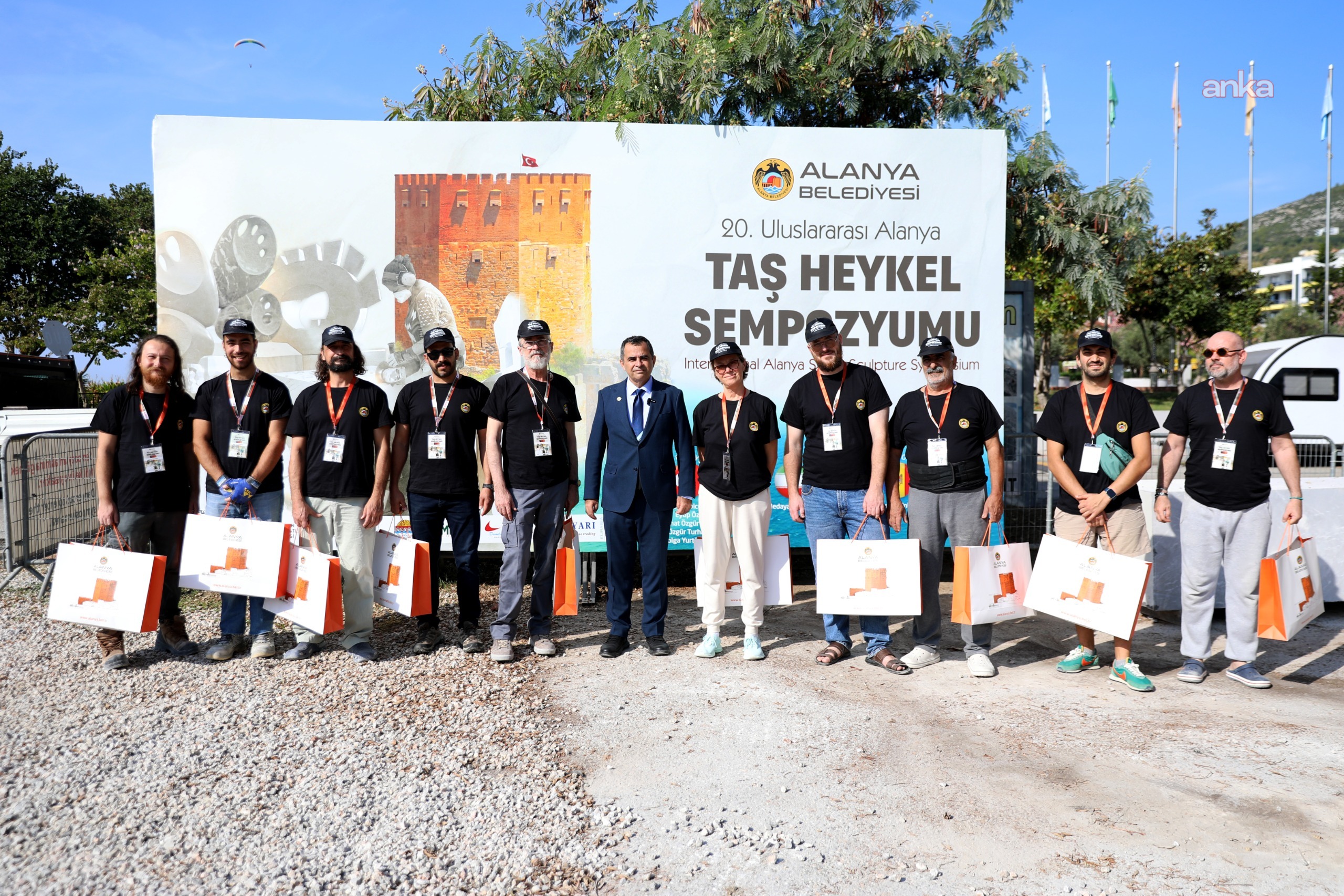 20. Uluslararası Alanya Taş Heykel Sempozyumu başladı