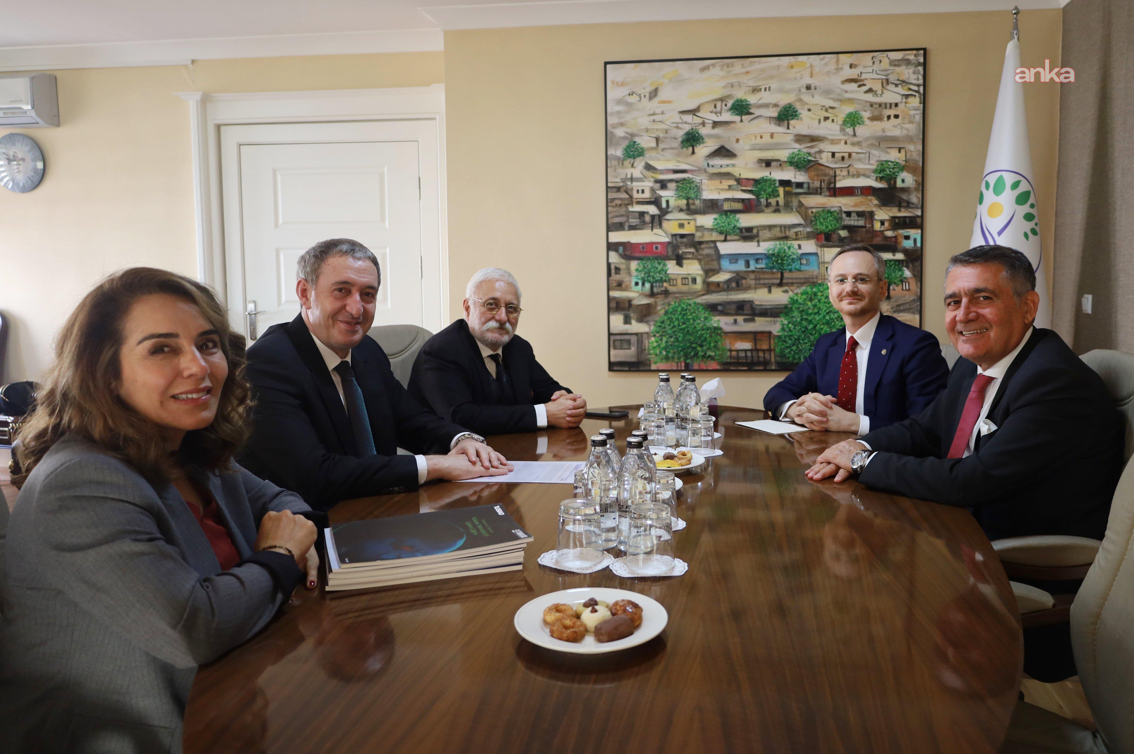 TÜSİAD Heyeti, DEM Parti Eş Genel Başkanı Bakırhan'ı ziyaret etti