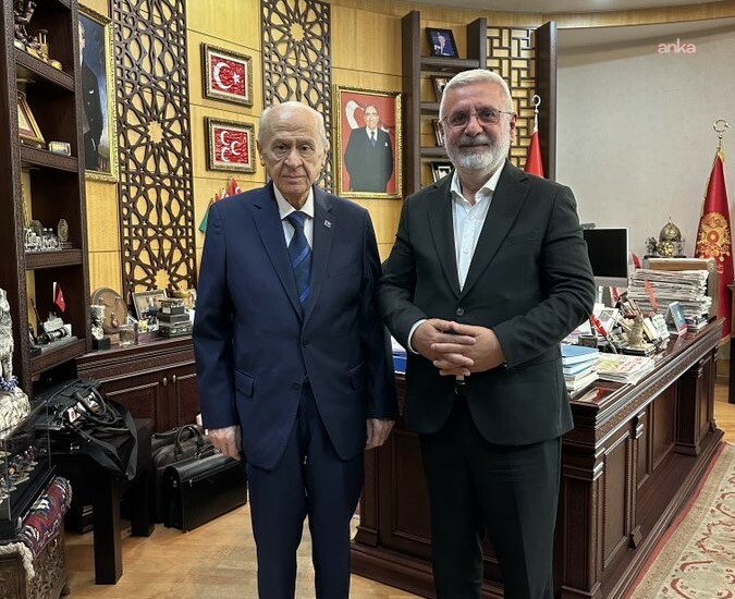 Mehmet Metiner, Devlet Bahçeli ile görüştü
