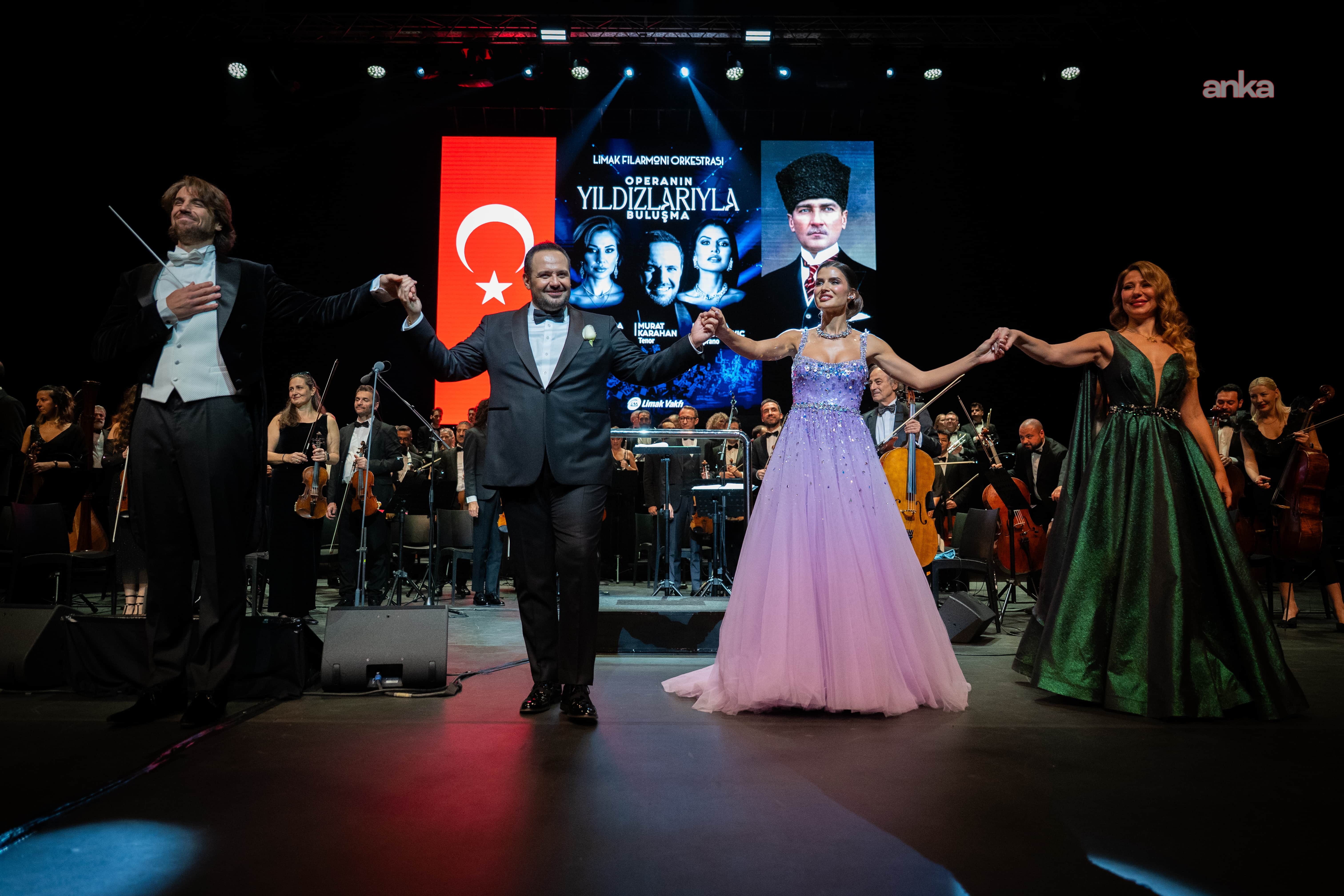 Operanın dünyaca ünlü yıldızları başkent sahnesinde buluştu
