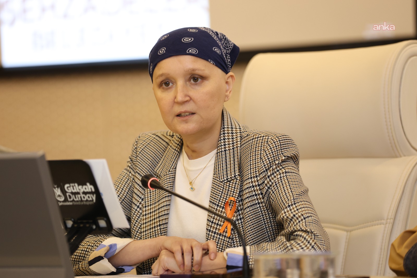 Şehzadeler Belediye Meclisi’nden turuncu kurdele ile farkındalık mesajı