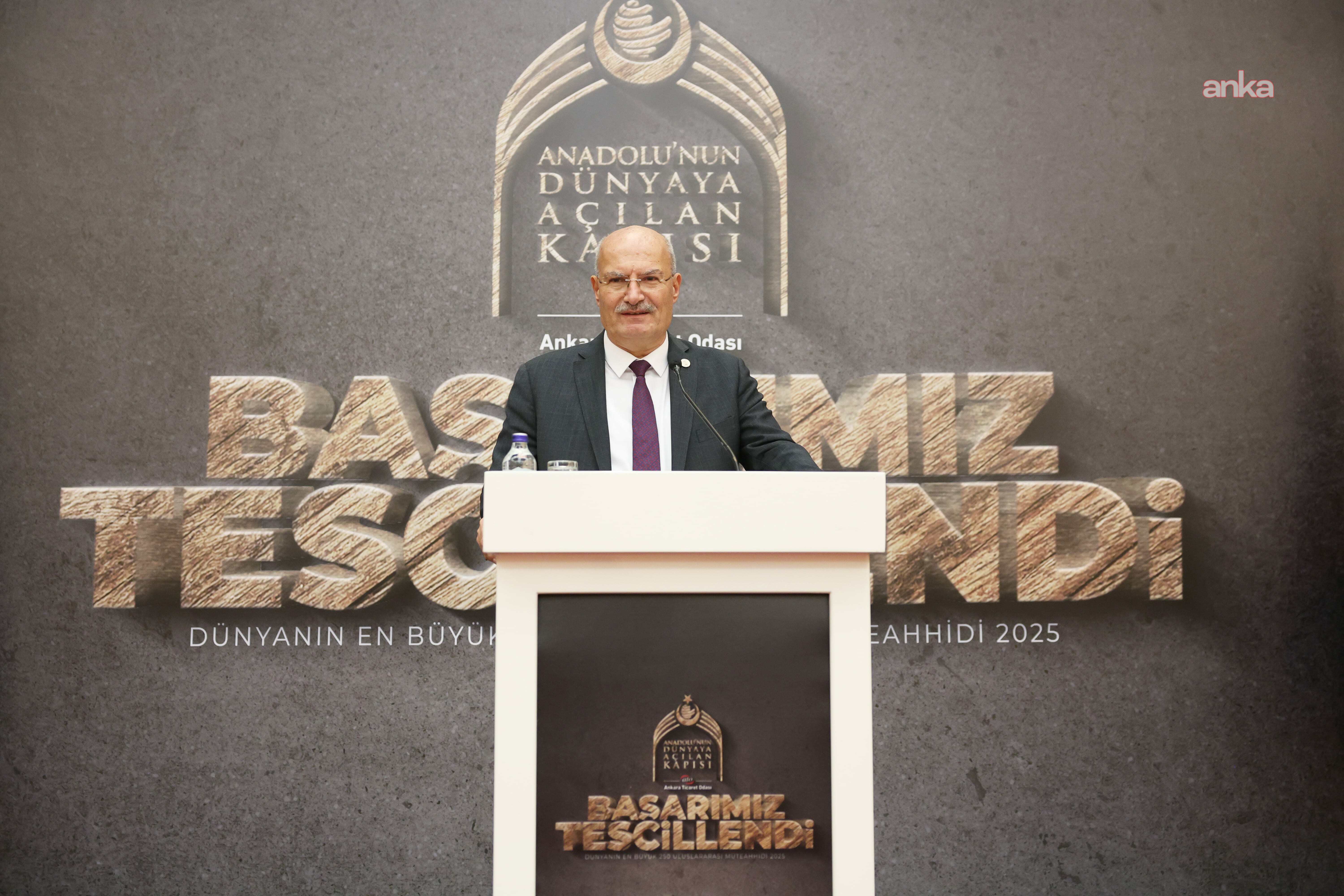 ATO Başkanı Baran, “Dünyanın En Büyük 250 Uluslararası Müteahhidi Listesi”ne giren Ankara firmalarıyla bir araya geldi