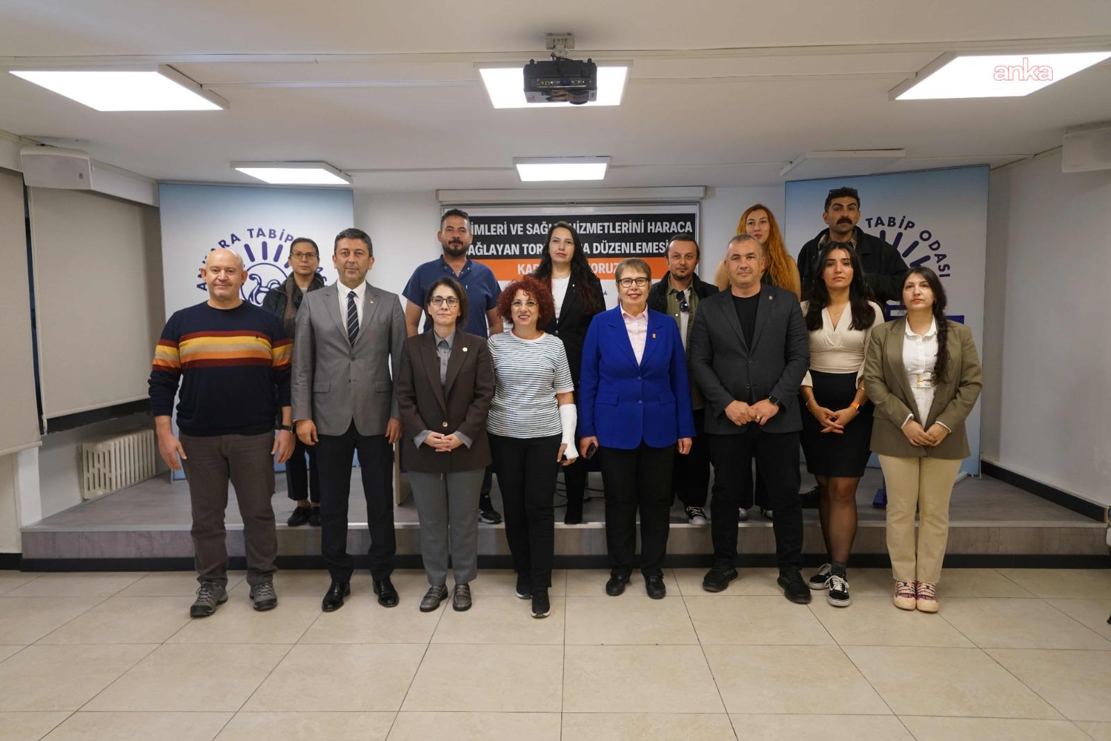 Hekim odalarından torba yasa teklifinde yer alan yeni harç düzenlemesine tepki: "Harç' adı altında 'haraç' alınması önerilmekte"