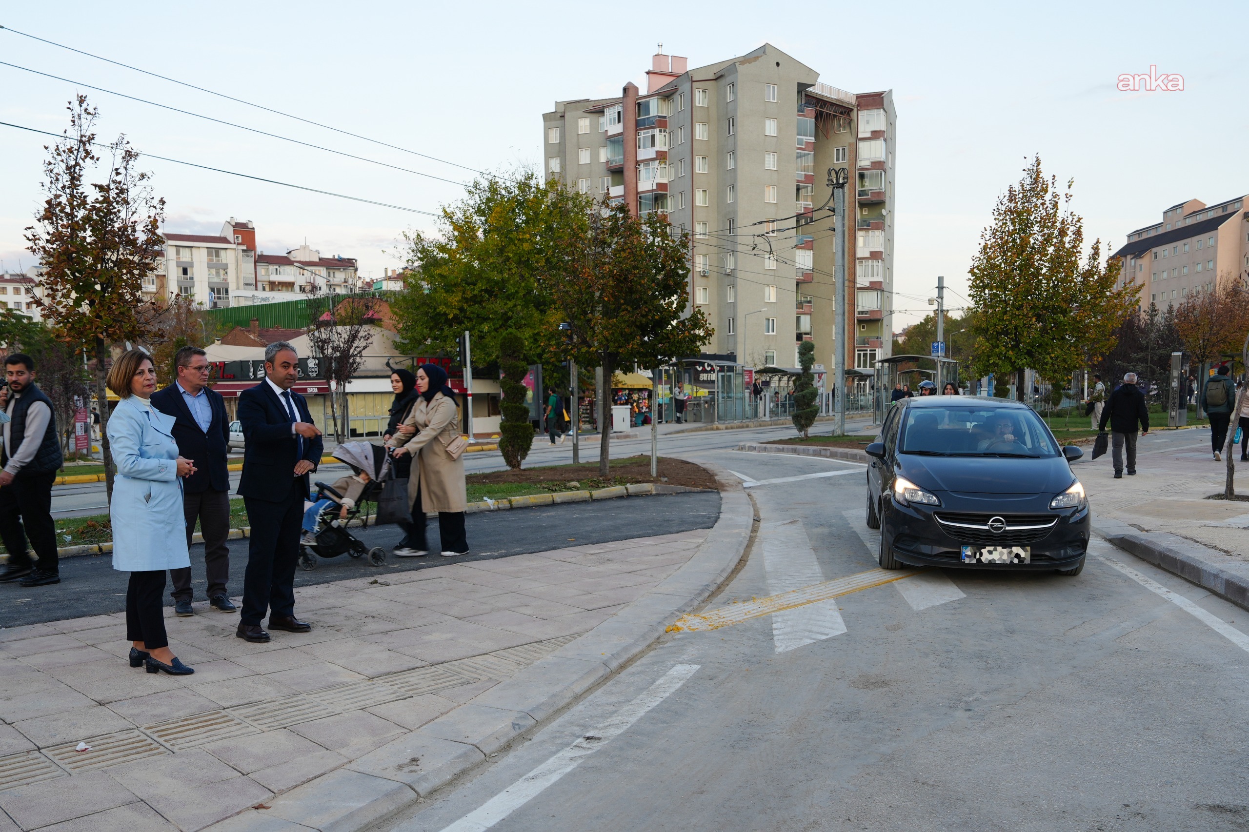 Eskişehir Büyükşehir Belediyesi, Espark çevresindeki trafik düzenleme çalışmalarının ilk etabını tamamladı