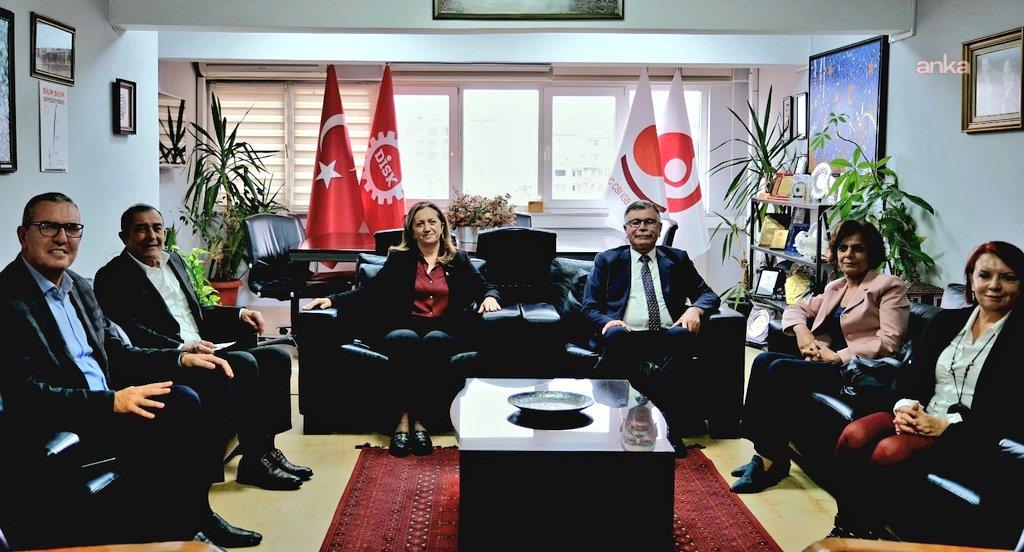 KESK’ten DİSK’e ziyaret: 2026 bütçesi ve ortak eylemler ele alındı