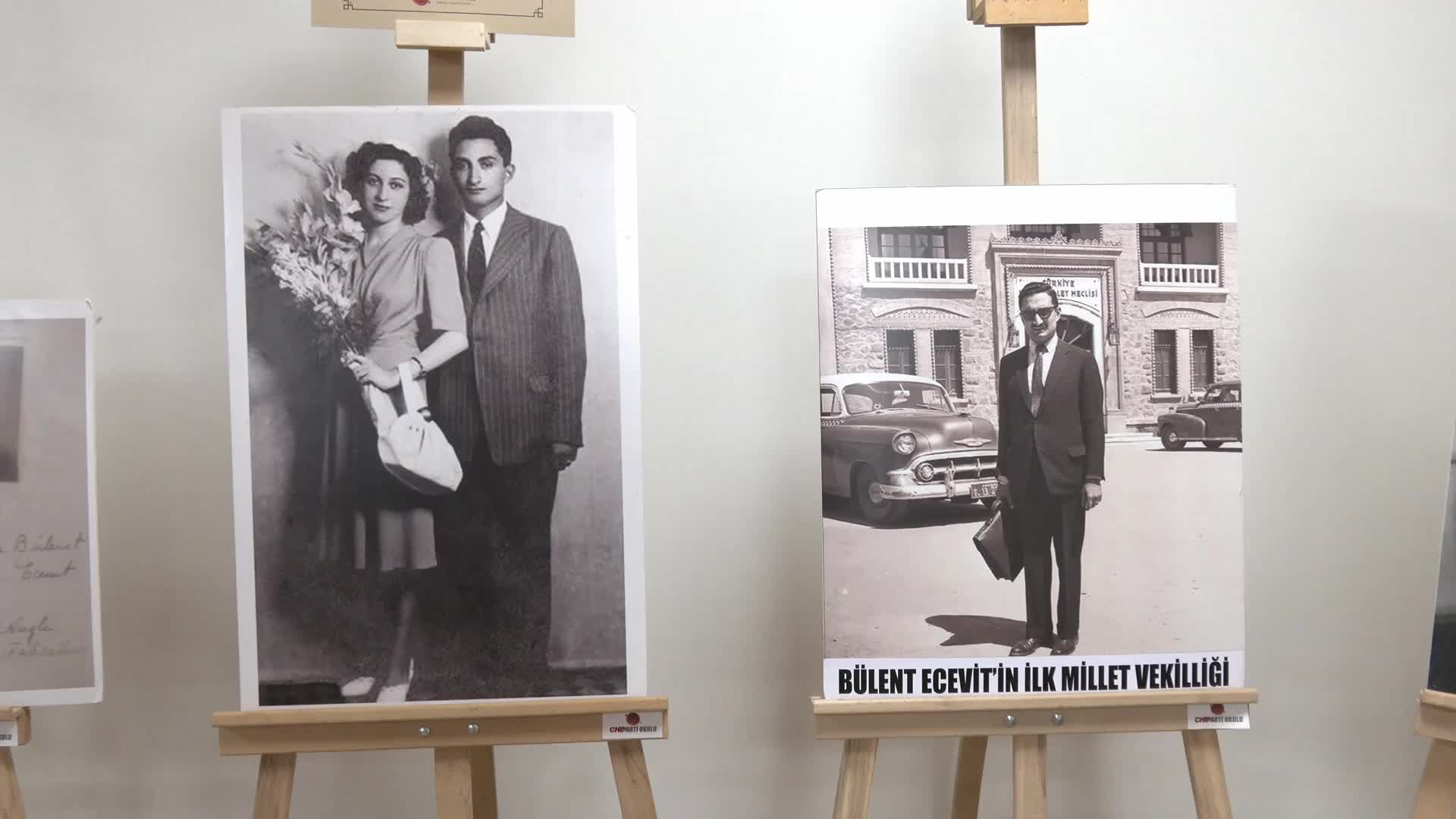 "Bülent Ecevit'i Anmak ve Anlamak" sergisi açıldı