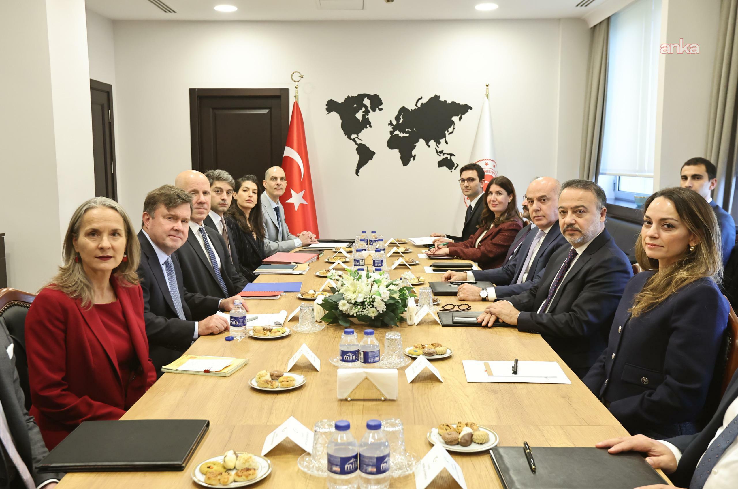 Dışişleri Bakan Yardımcısı Yılmaz, ABD Hazine Bakanlığı Terörizm ve Finansal İstihbarattan Sorumlu Müsteşarı Hurley ile görüştü