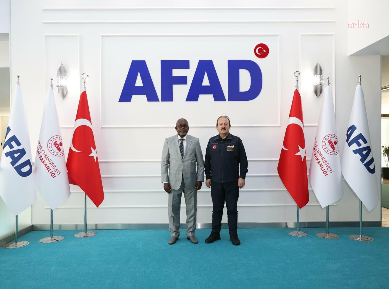 AFAD Başkanı Pehlivan, Nijeryalı Bakan Sununu ile görüştü