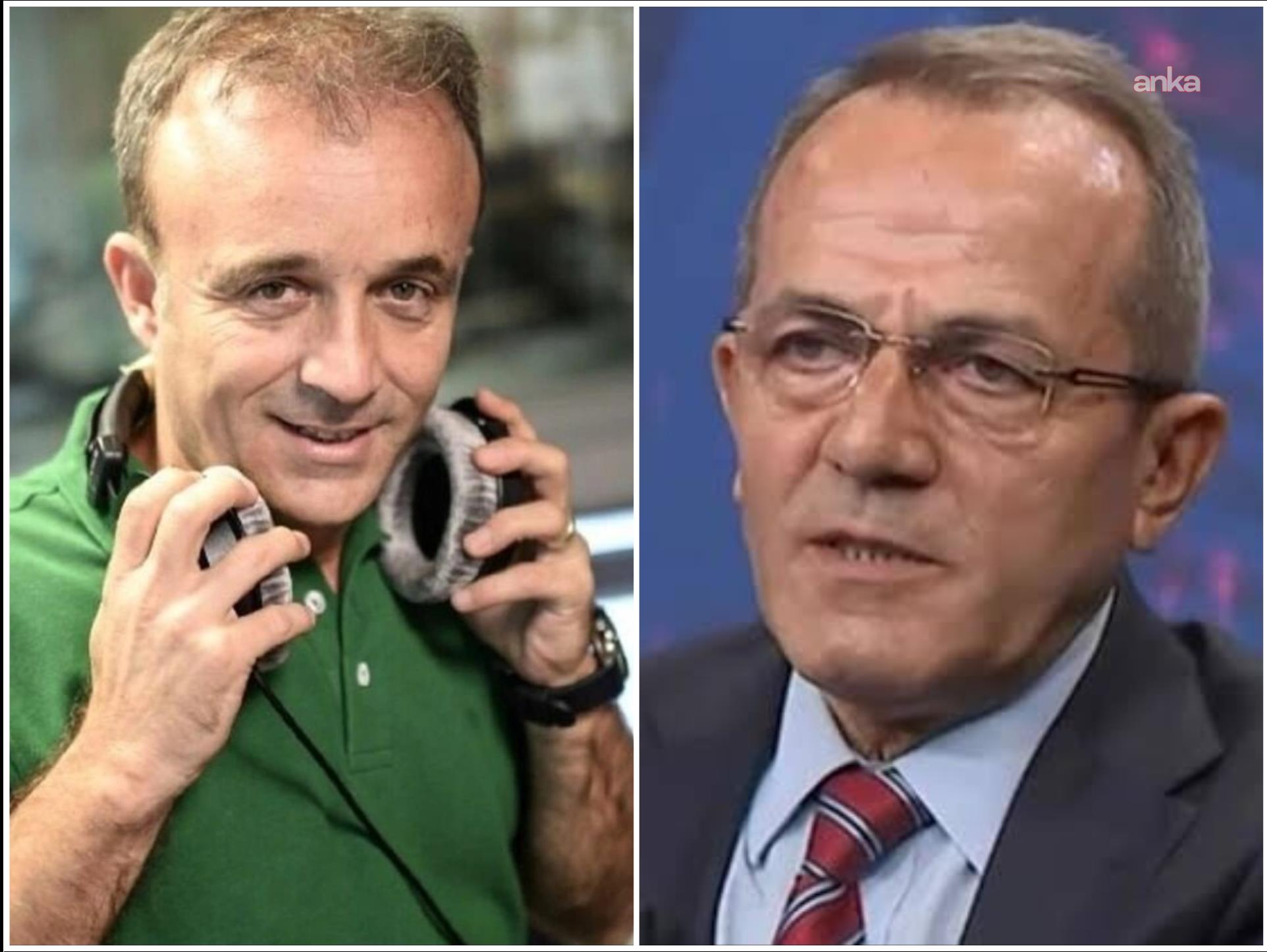 Gazeteci Şaban Sevinç ve Yavuz Oğhan, ifadeleri alınmak üzere İstanbul Emniyet Müdürlüğü'ne götürülüyor