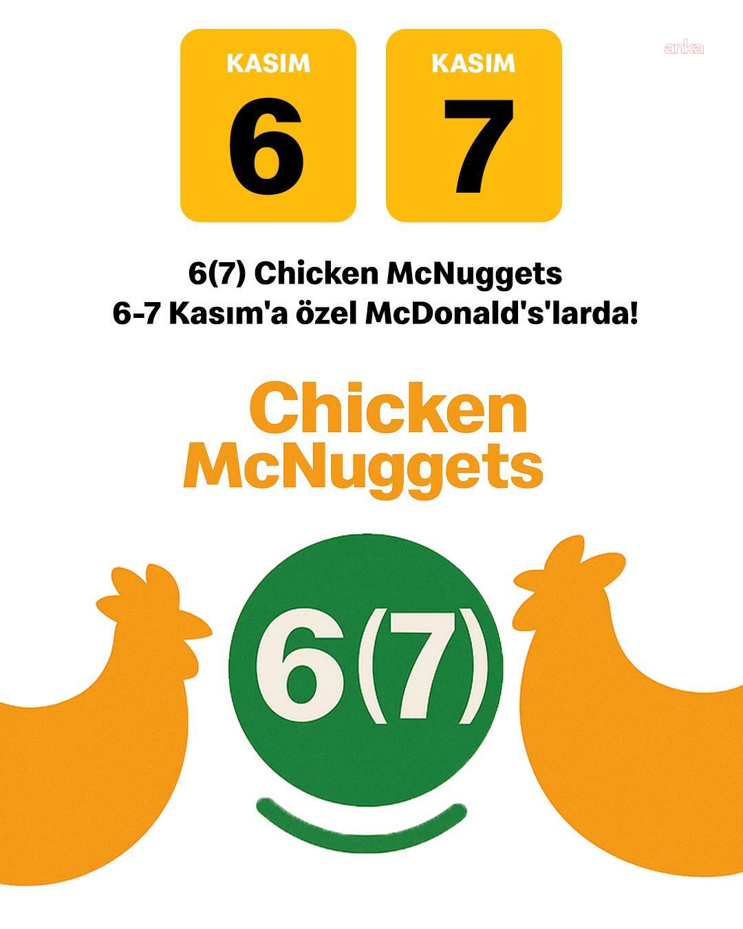 "67" akımı artık McDonald’s menüsünde