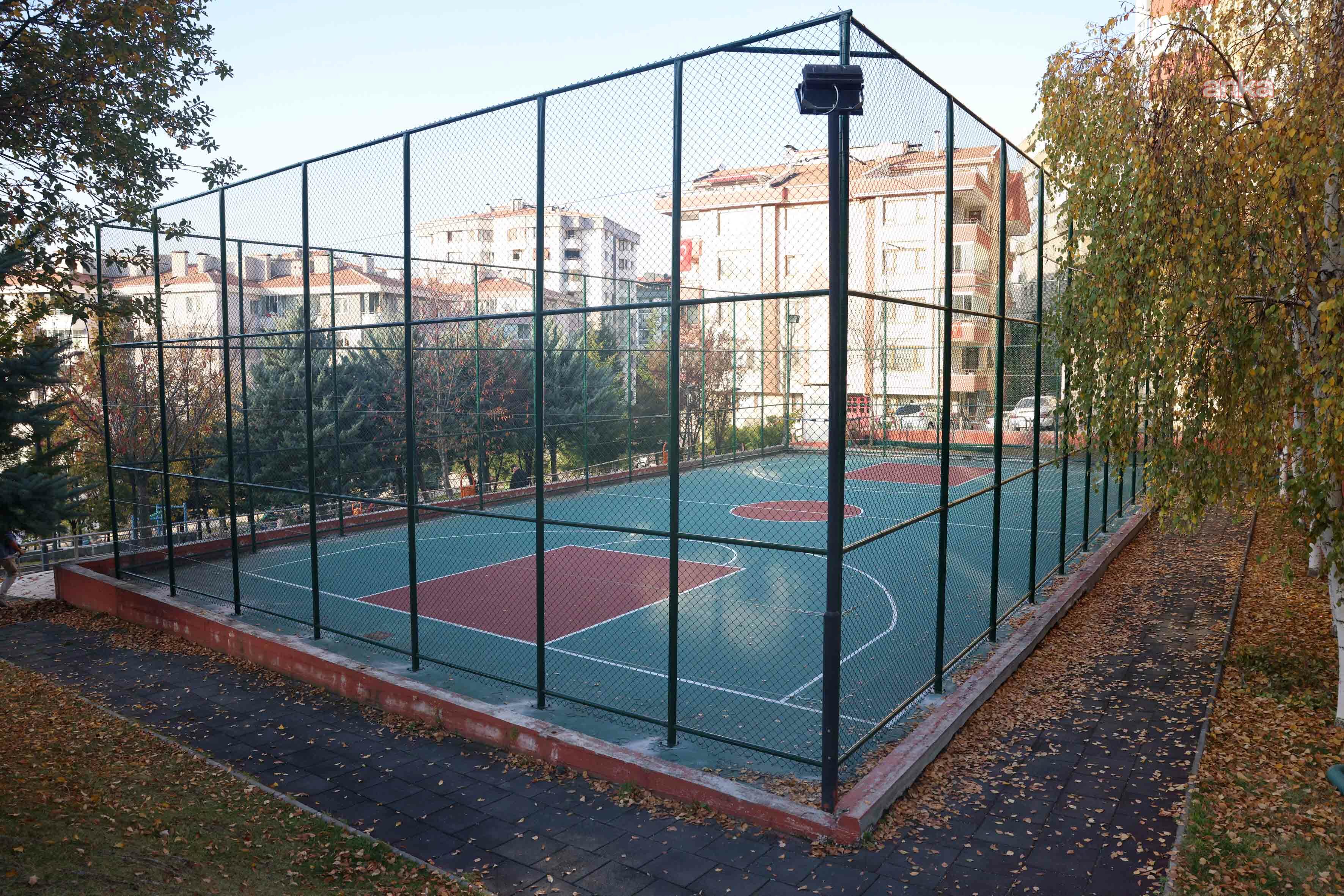 Çankaya Belediyesi, 19 parktaki spor sahalarını yeniledi