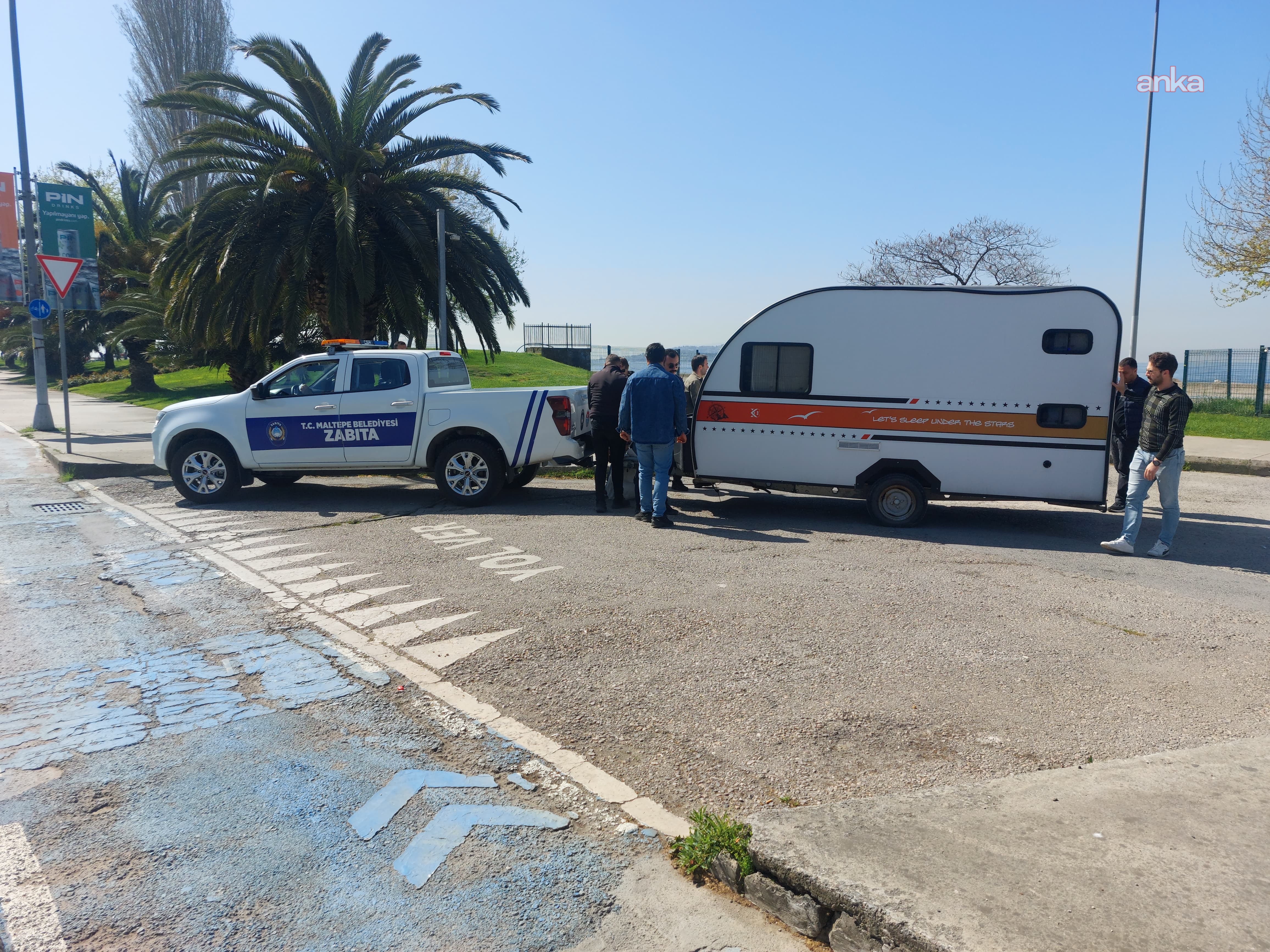 Maltepe’de düzensiz karavan uygulamasına son