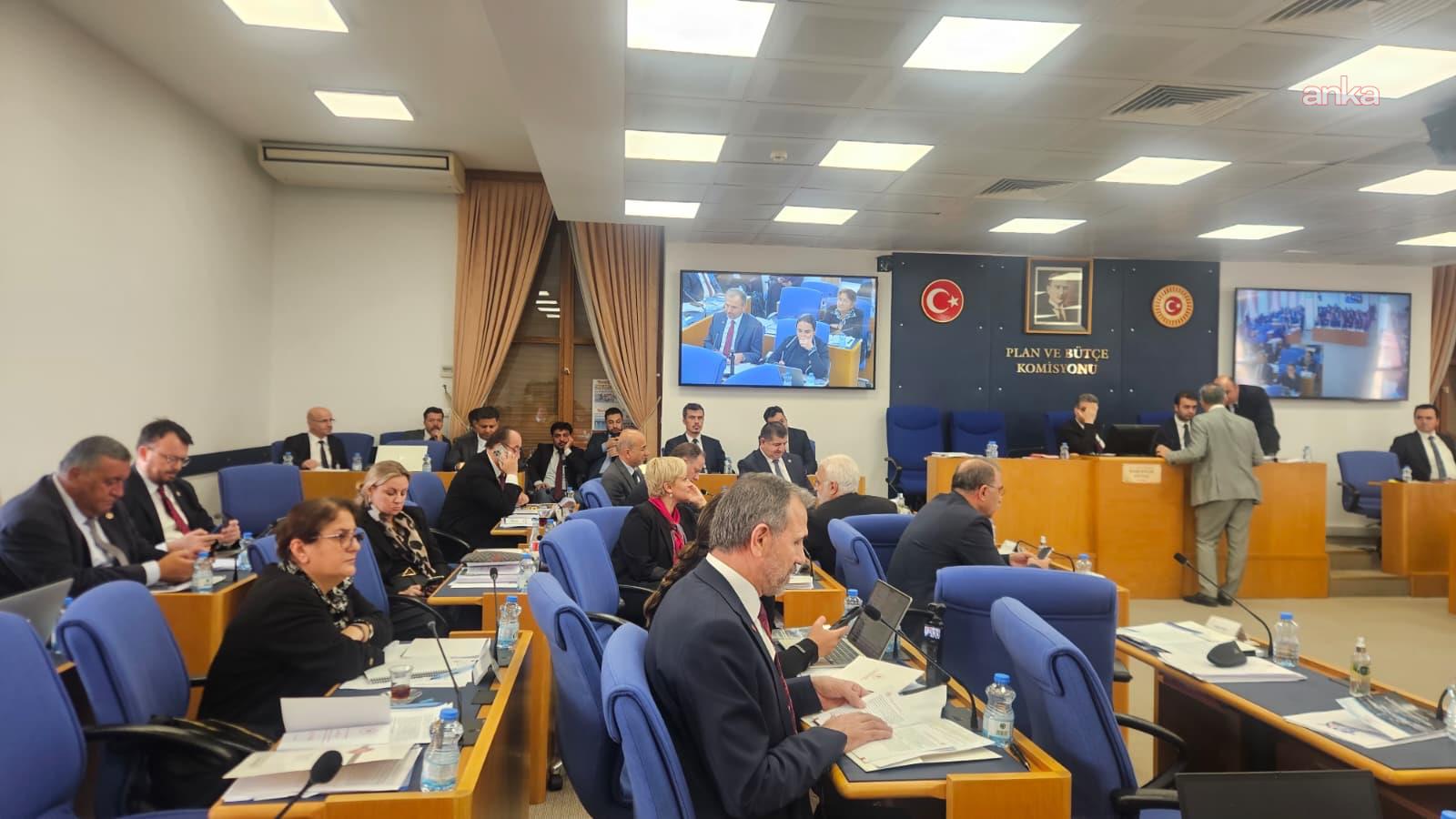 Plan ve Bütçe Komisyonu'nda AK Parti ve İYİ Parti milletvekilleri arasında "şerefsiz" tartışması