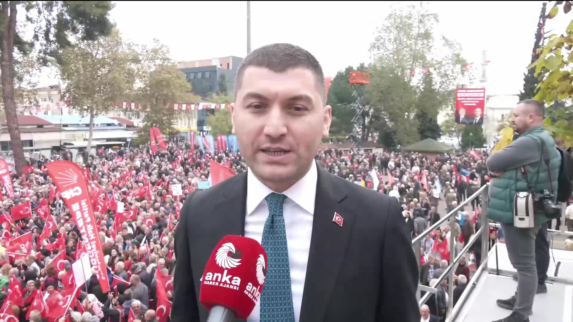 CHP'nin "Millet İradesine Sahip Çıkıyor" mitingi Ordu'da... Altınordu Belediye Başkanı Ulaş Tepe: Hiçbir irade milletin gücünün üzerinde değil