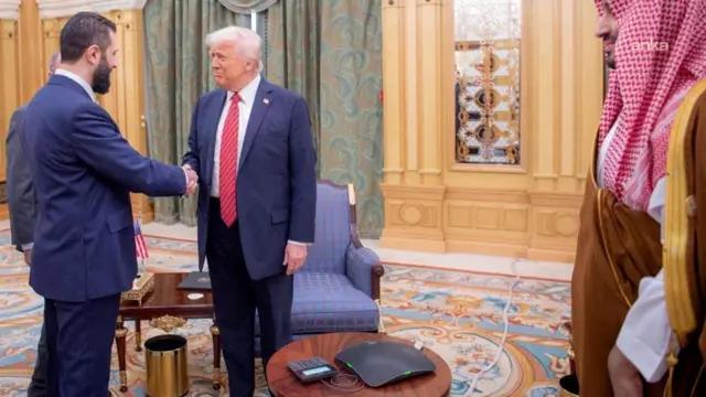 Suriye Geçici Cumhurbaşkanı Şara, ABD'yi ziyaret etti; yarın ABD Başkanı Trump ile görüşecek