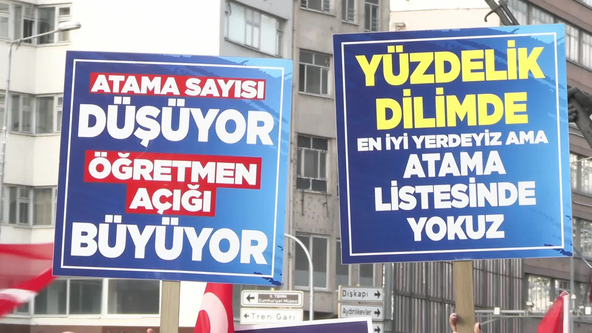 2024 KPSS ataması yapılmayan öğretmenler, Türk Eğitim-Sen ile ek atama talep etti