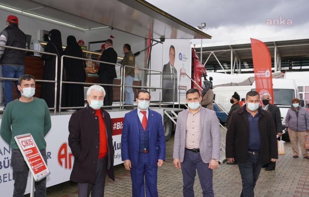 ANTALYA BÜYÜKŞEHİR'İN HALK ET TIR'INA FİNİKE'DE YOĞUN İLGİ