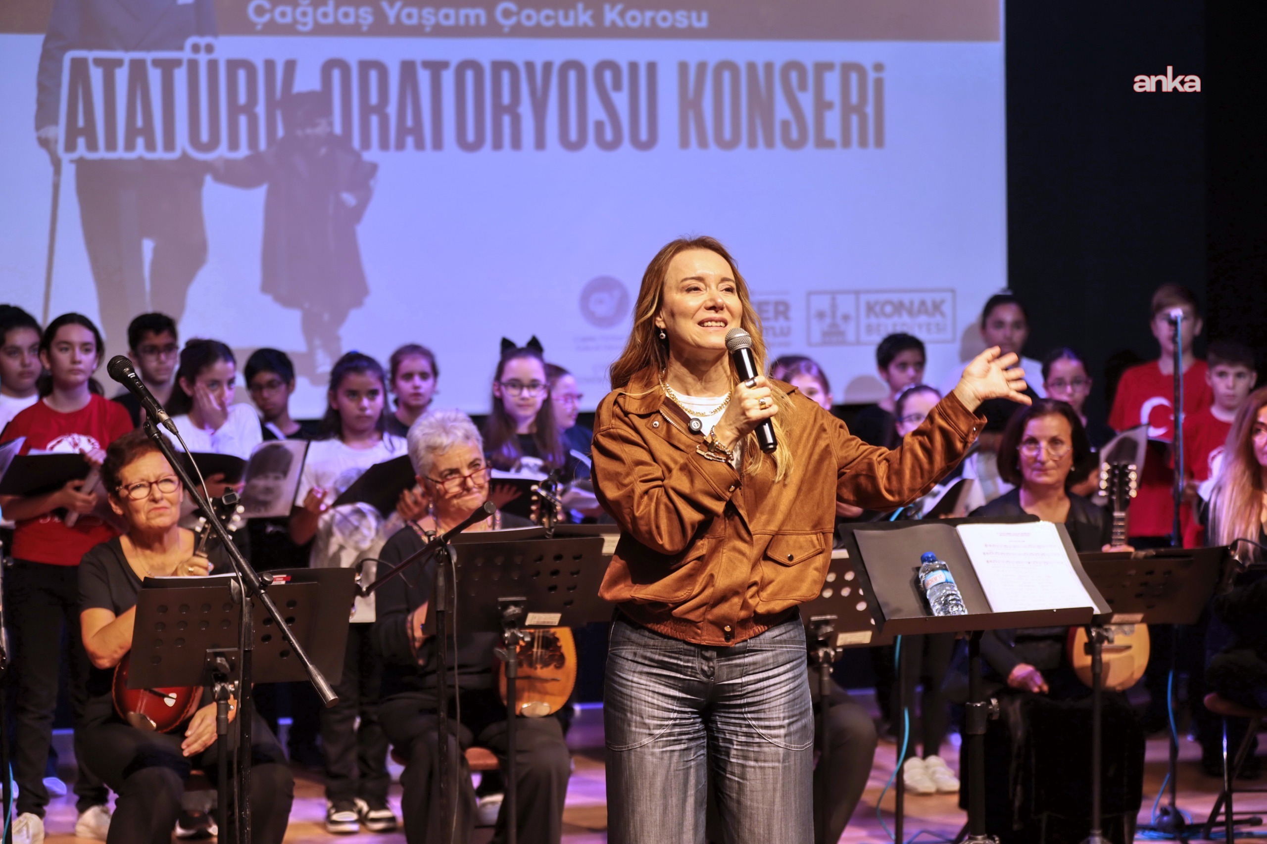 Konak Belediyesi ve ÇYDD, Atatürk'ü oratoryo ile andı