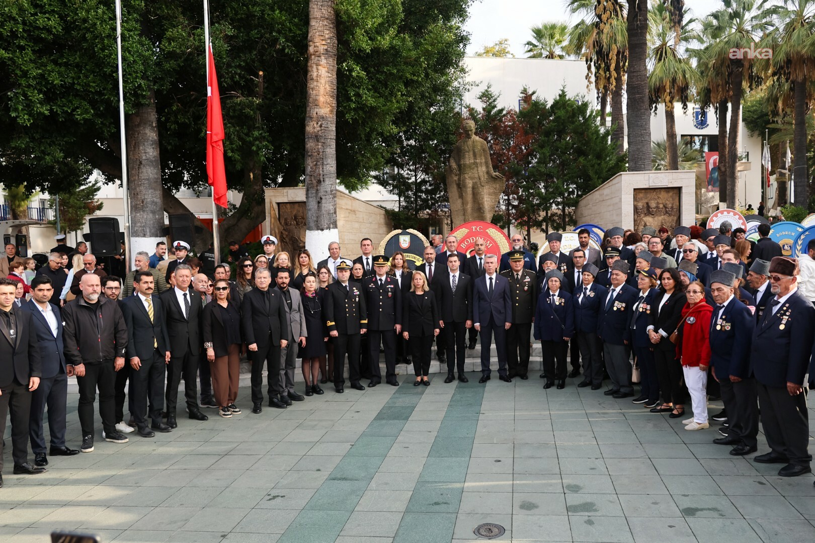Bodrumlular, Atatürk'ü andı