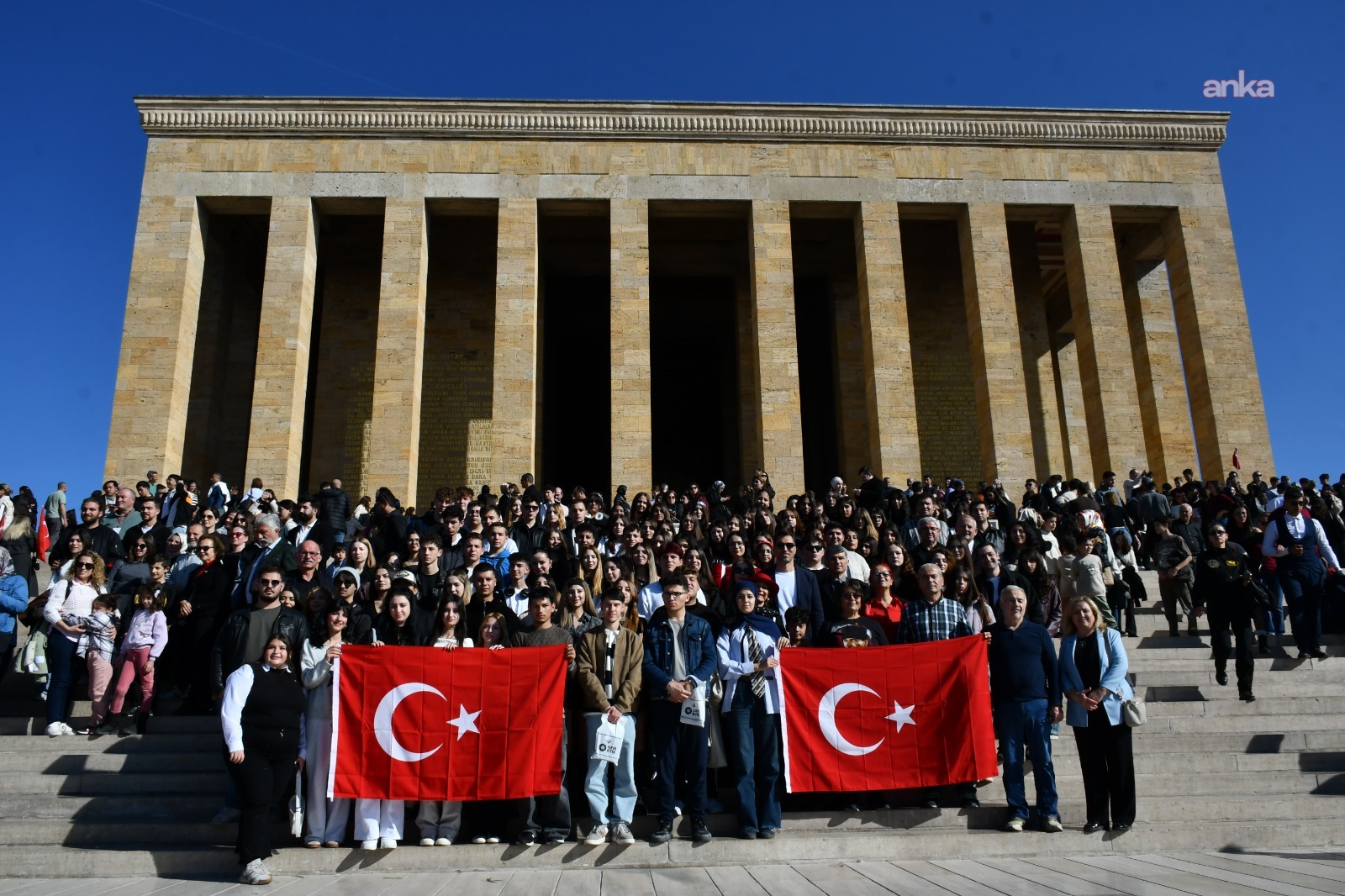 Balıkesirli gençler, Ata'nın huzuruna çıktı