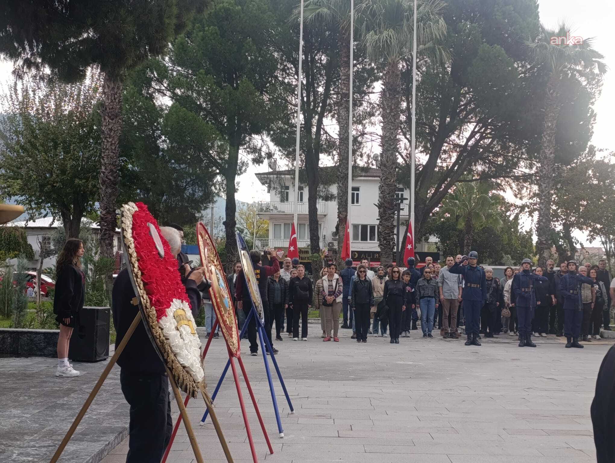 Büyük Önder Atatürk'ü anıyoruz... Atatürk,  Muğla ve ilçelerinde anıldı