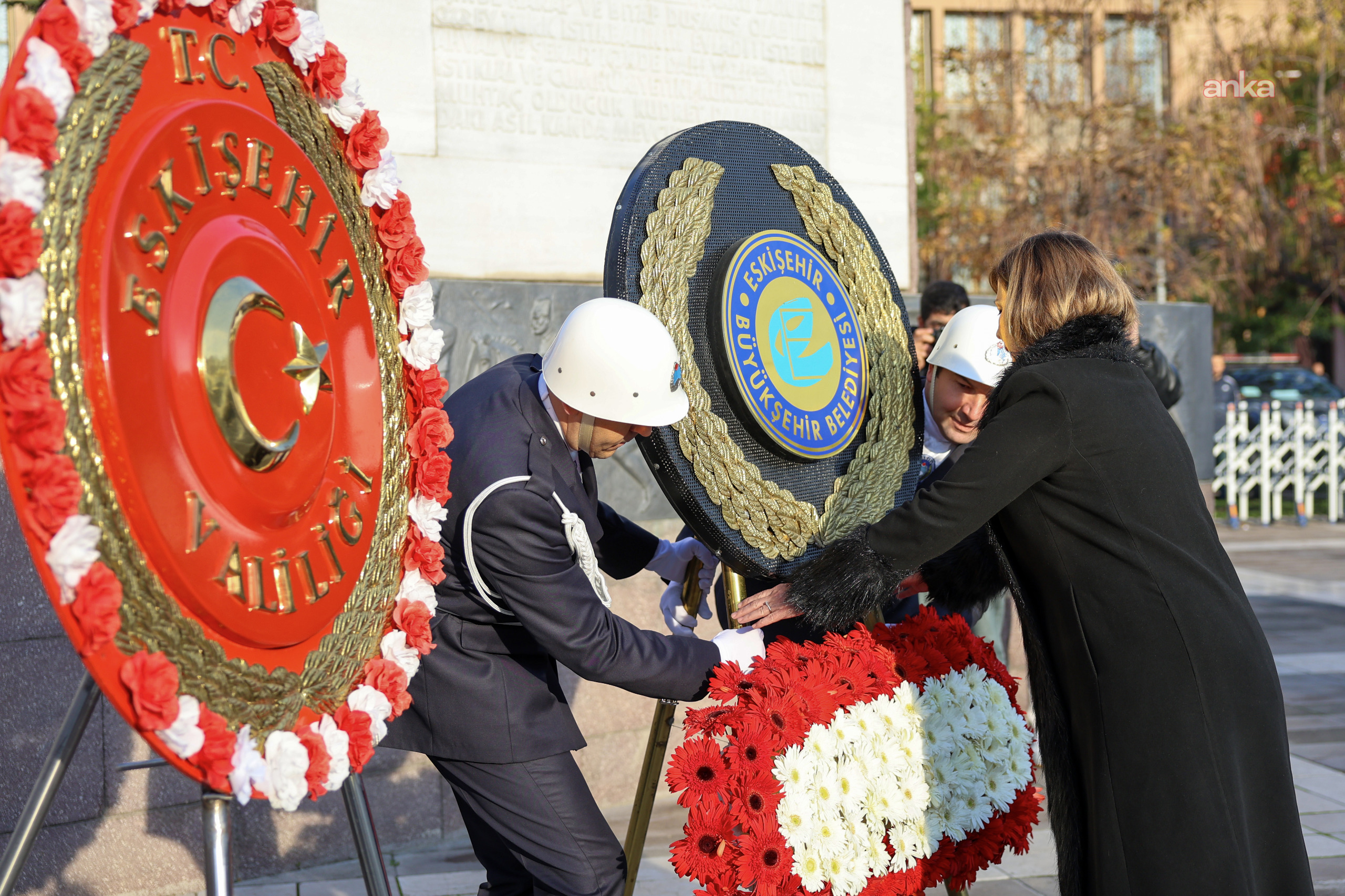 Büyük Önder Atatürk'ü anıyoruz... Atatürk vefatının 87. yılında Eskişehir'de anıldı