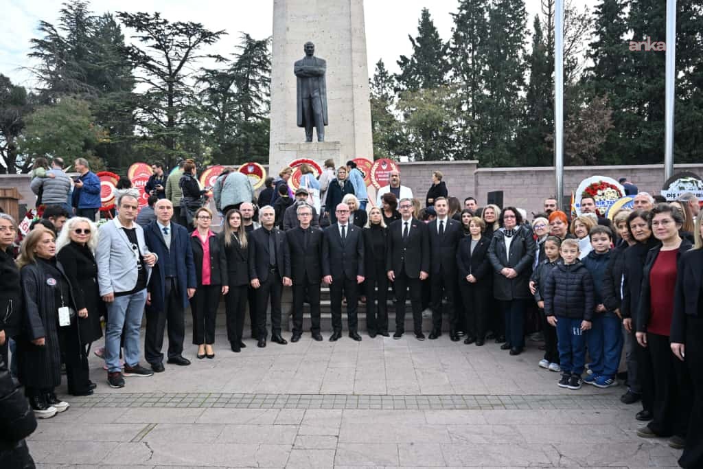 Büyük Önder Atatürk'ü anıyoruz... Atatürk'ün vefatının 87'nci yılı dolayısıyla Balıkesir'de tören düzenlendi
