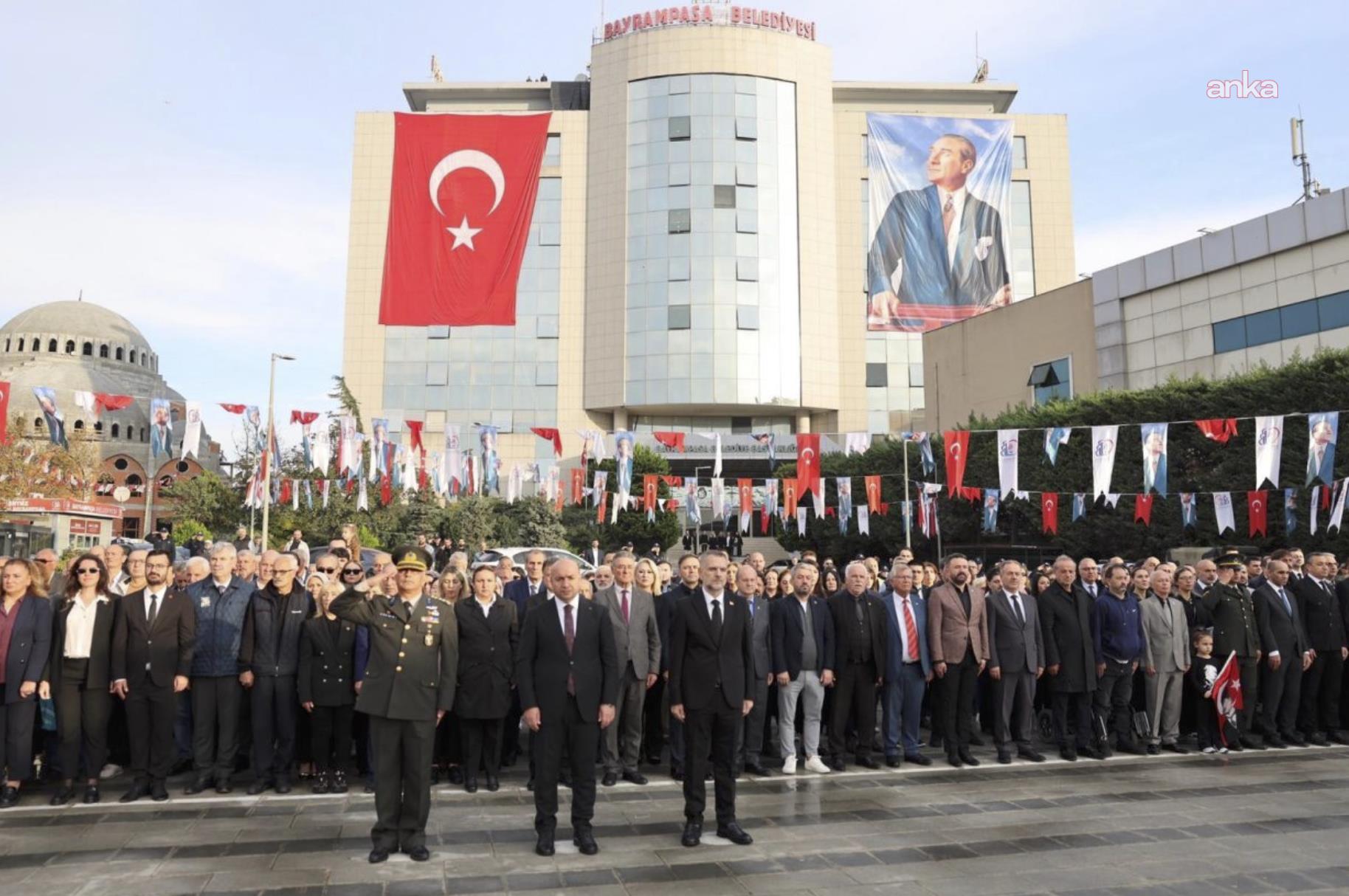 Atatürk, Bayrampaşa'da törenle anıldı