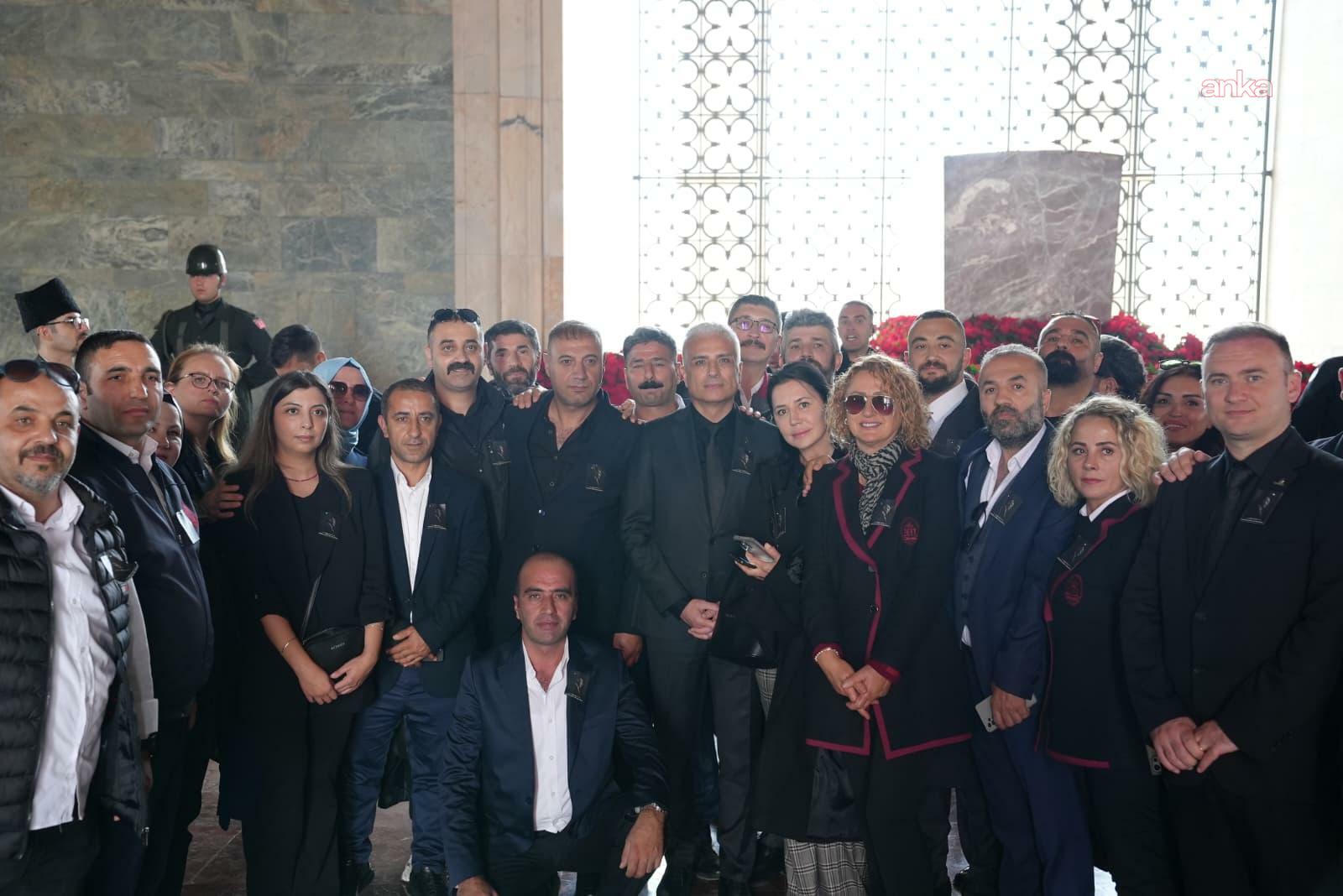 Büyük Önder Atatürk'ü anıyoruz... İETT filosu, Atatürk'ün, ebediyete irtihalinin 87. yılında Anıtkabir’de