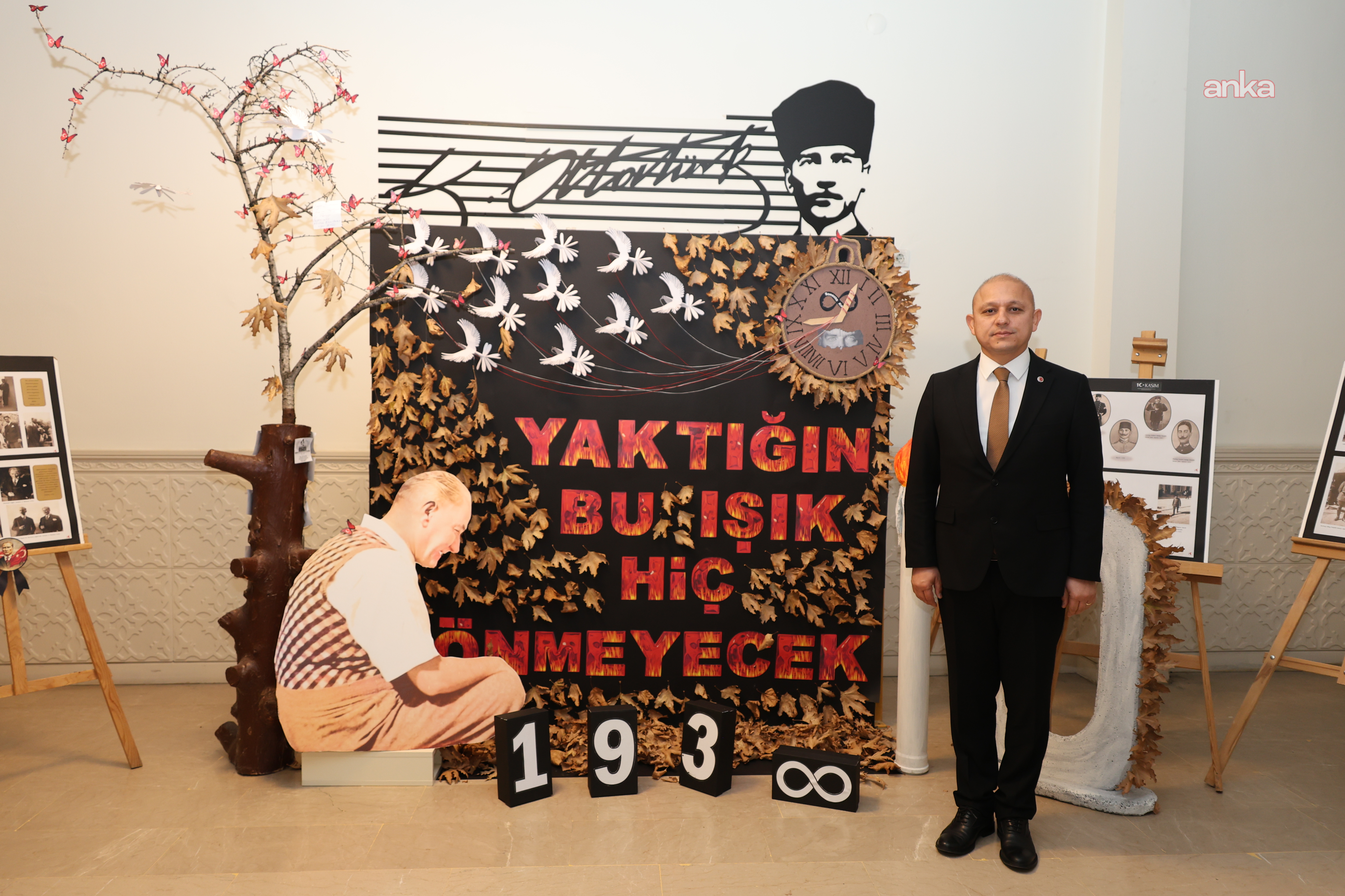 Kırıkkale Belediyesi’nden 10 Kasım’a özel Atatürk sergisi
