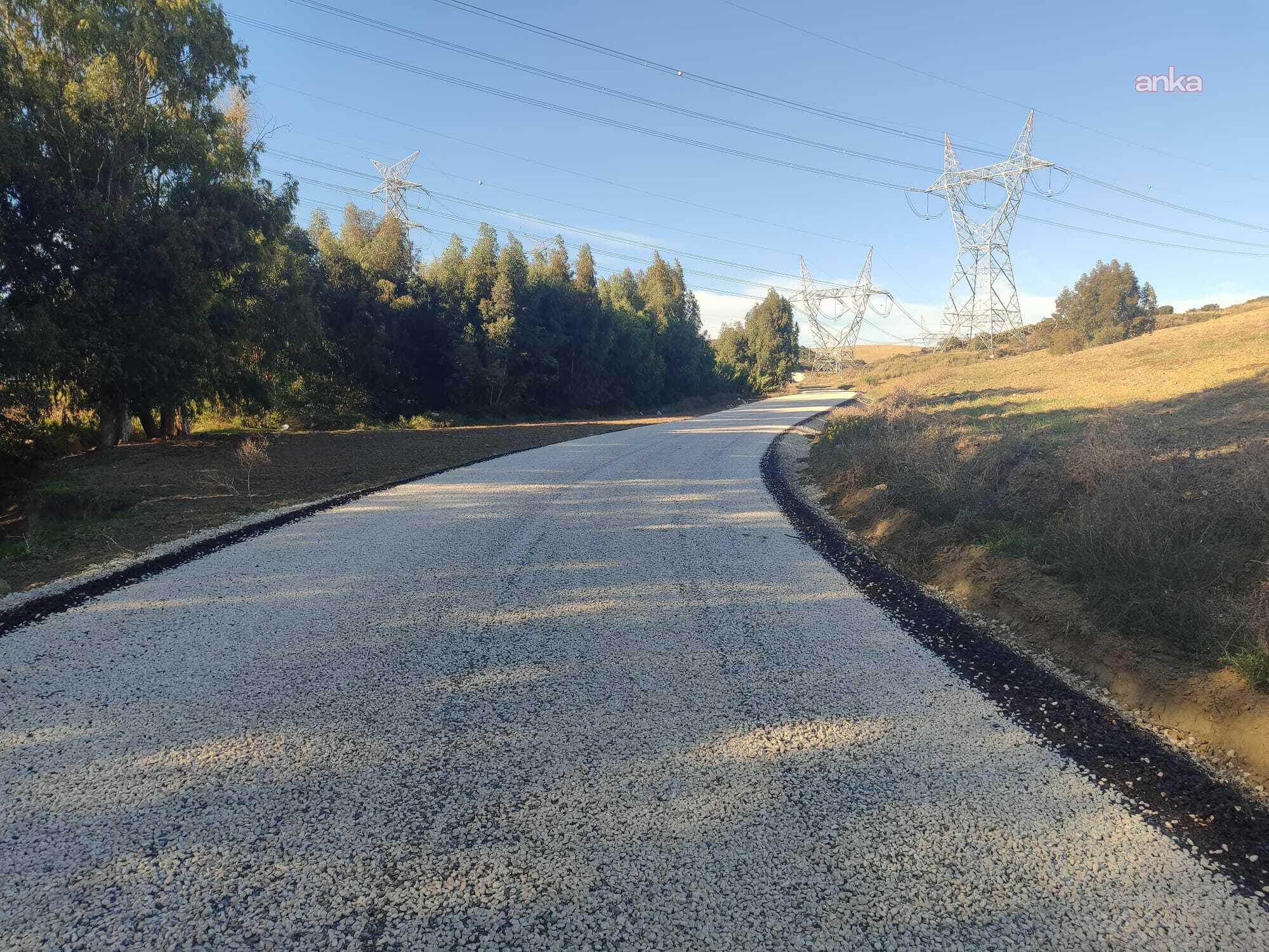 Yumurtalık'ın Herekli Mahallesi’nde sathi kaplama yol çalışması tamamlandı
