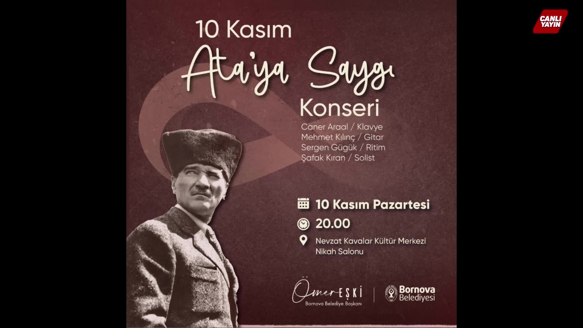 Bornova'da kursiyerler ve eğitmenlerin 10 Kasım özel dinletisi tam not aldı