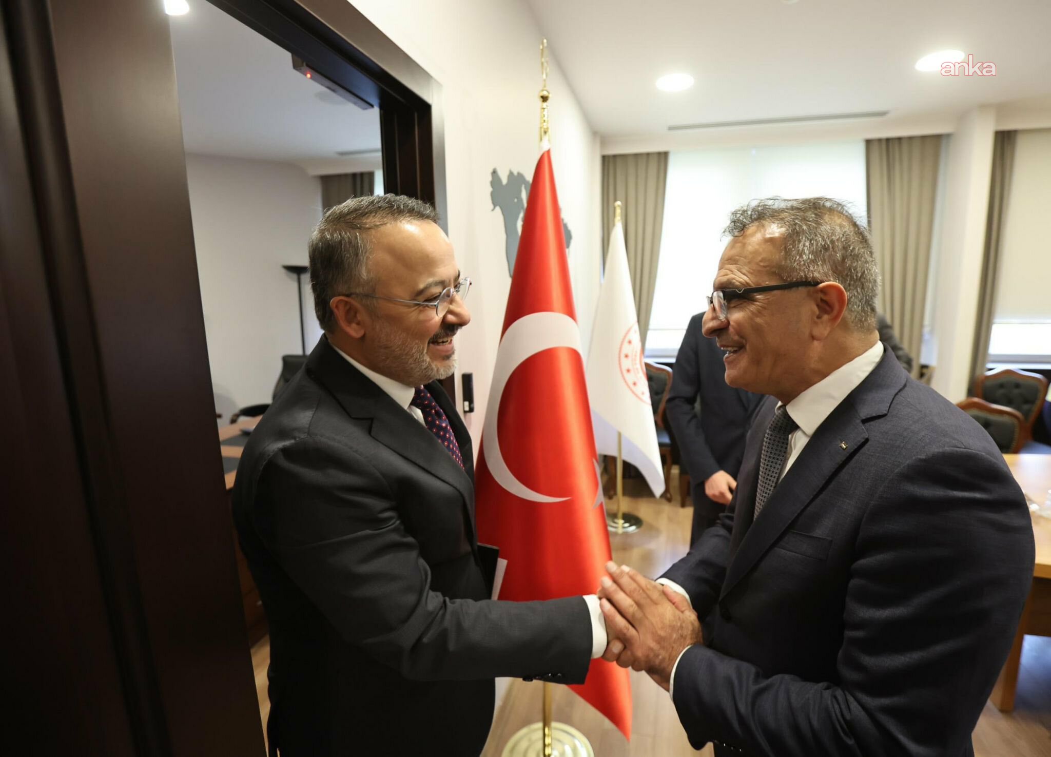 Dışişleri Bakan Yardımcısı Nuh Yılmaz, Adel Atiyah ile görüştü