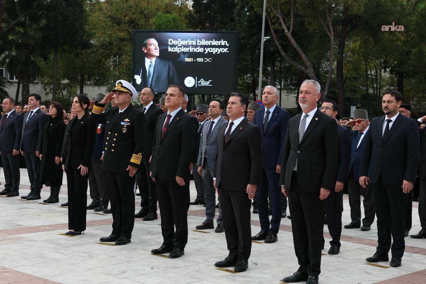 Muğla Büyükşehir Belediyesi, Atatürk'ü minnet ve özlemle andı