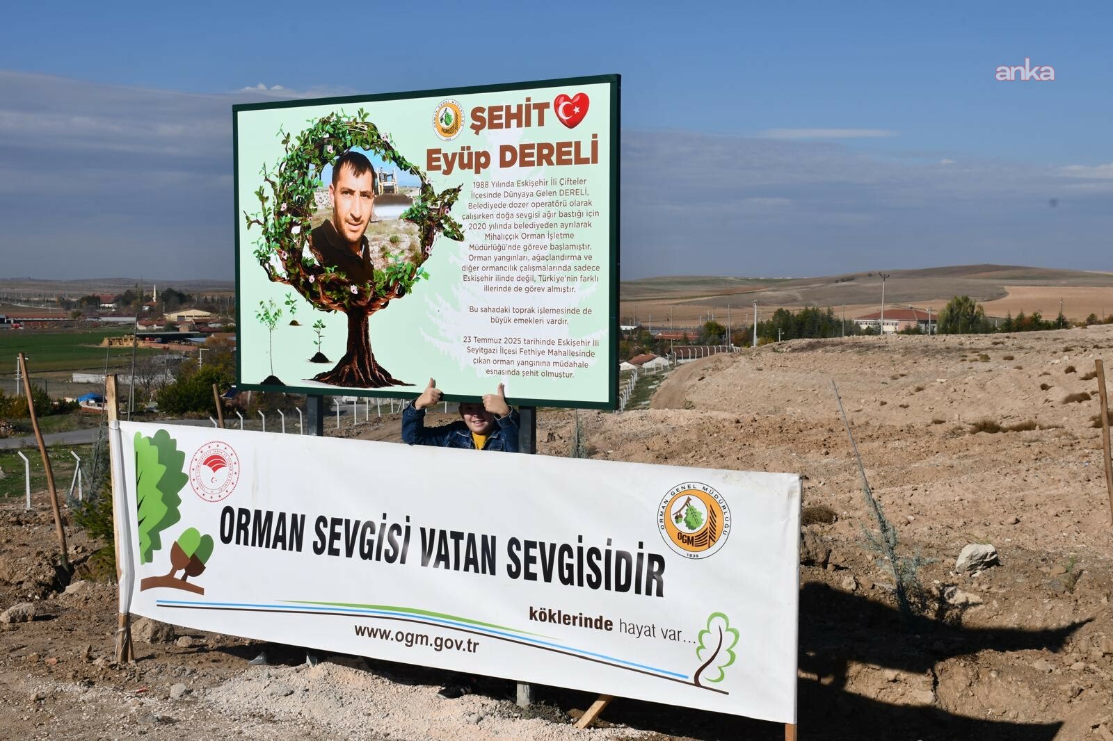Beylikova’da 5 bin fidan toprakla buluşturuldu