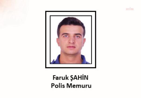 MSB'den şehit olan polis memuru Şahin için başsağlığı