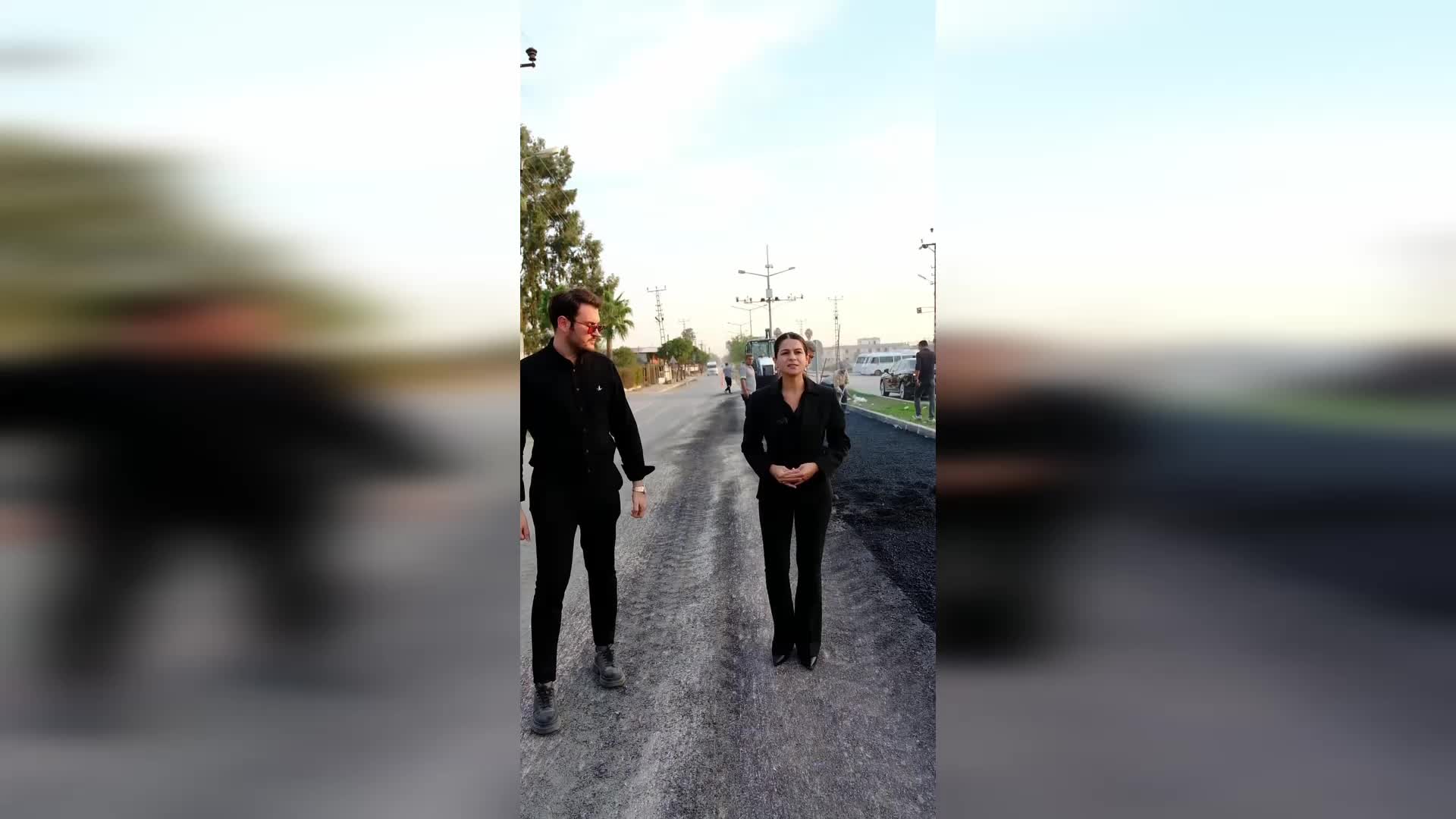 Ceyhan'da yol onarım seferberliği sürüyor