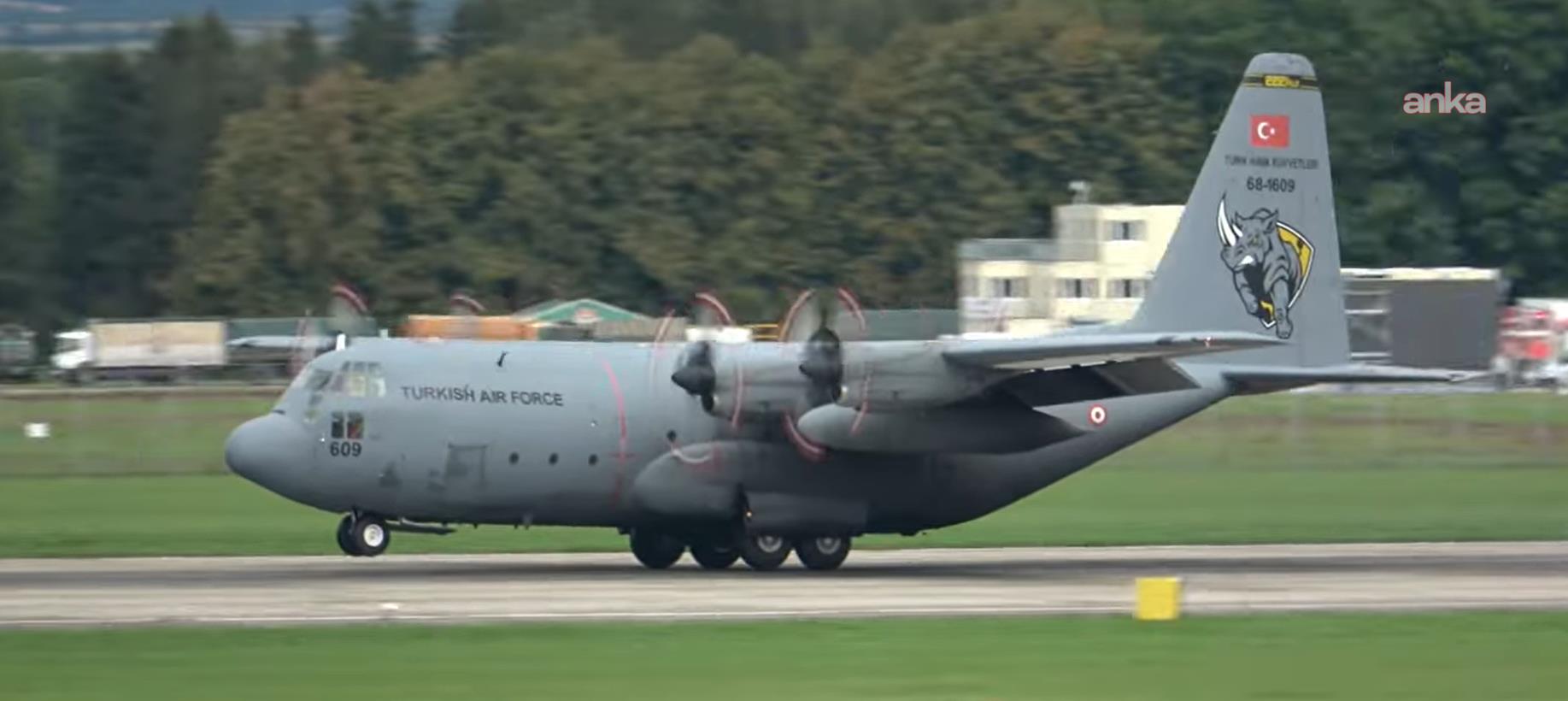 TSK'ya ait bir C130 kargo uçağı düştü... Yabancı misyon temsilcilerinden taziye mesajları