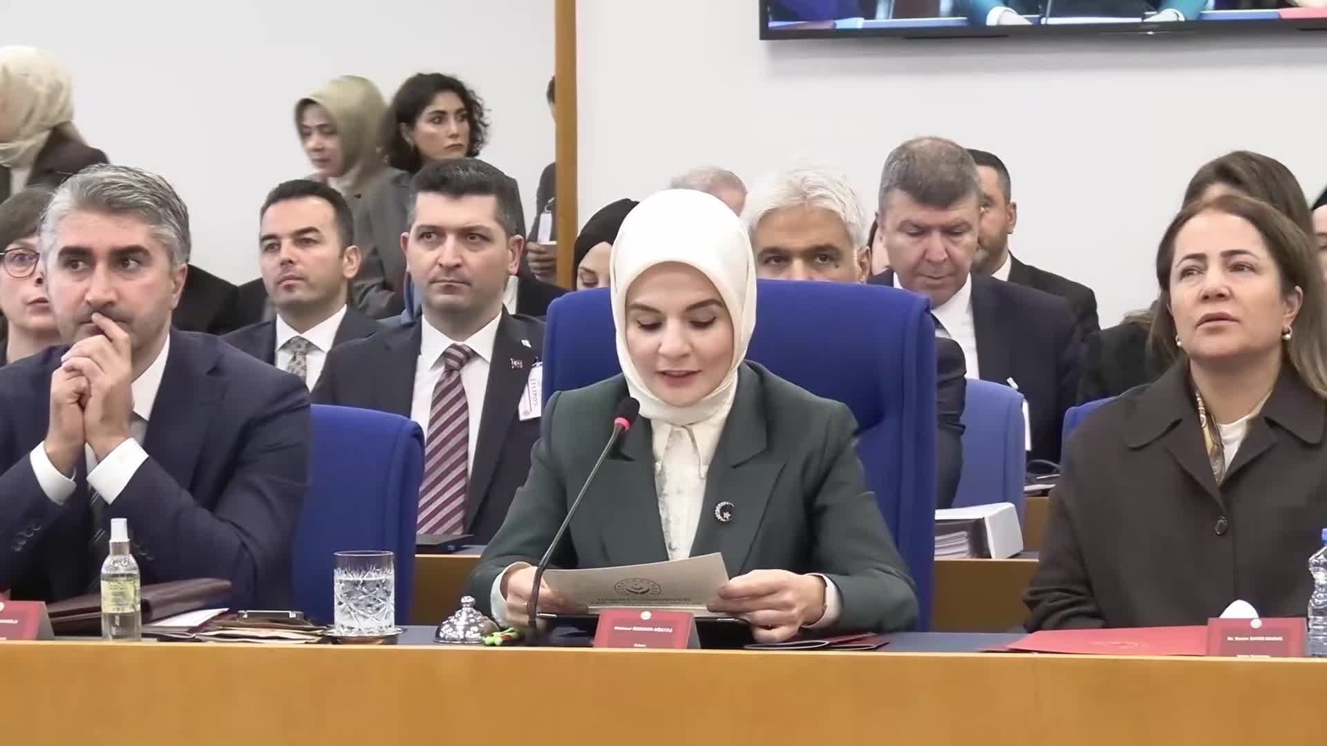 2026 bütçesi Plan ve Bütçe Komisyonu'nda... Mahinur Özdemir Göktaş: "Doğurganlık hızımız gerilemiş, aile kurumunun ve demografik yapının güçlendirilmesi artık toplumsal bir öncelik haline gelmiştir"
