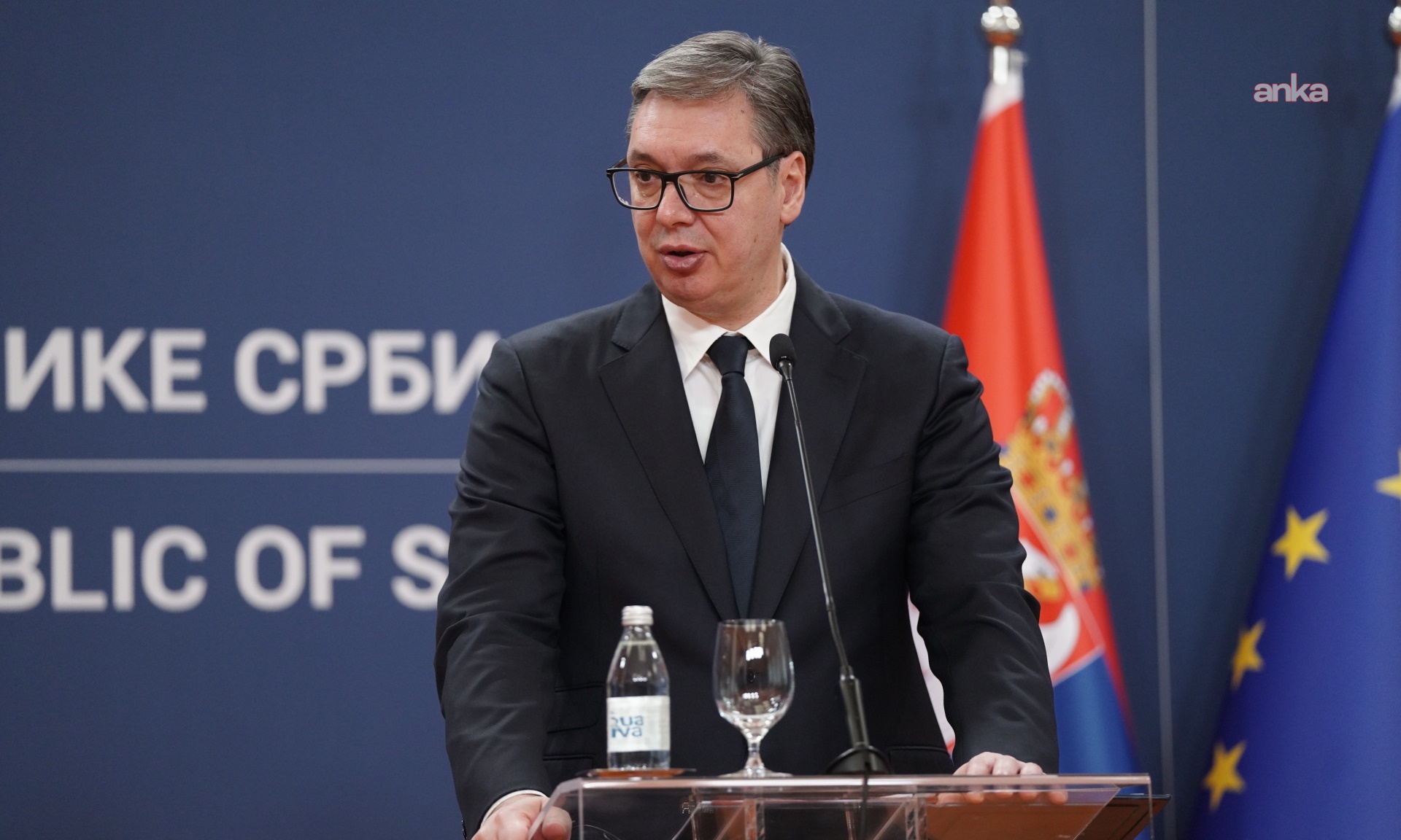 Sırbistan Cumhurbaşkanı Vucic: "Avrupa ile Rusya arasında bir savaş, giderek daha belirgin hale geldi"