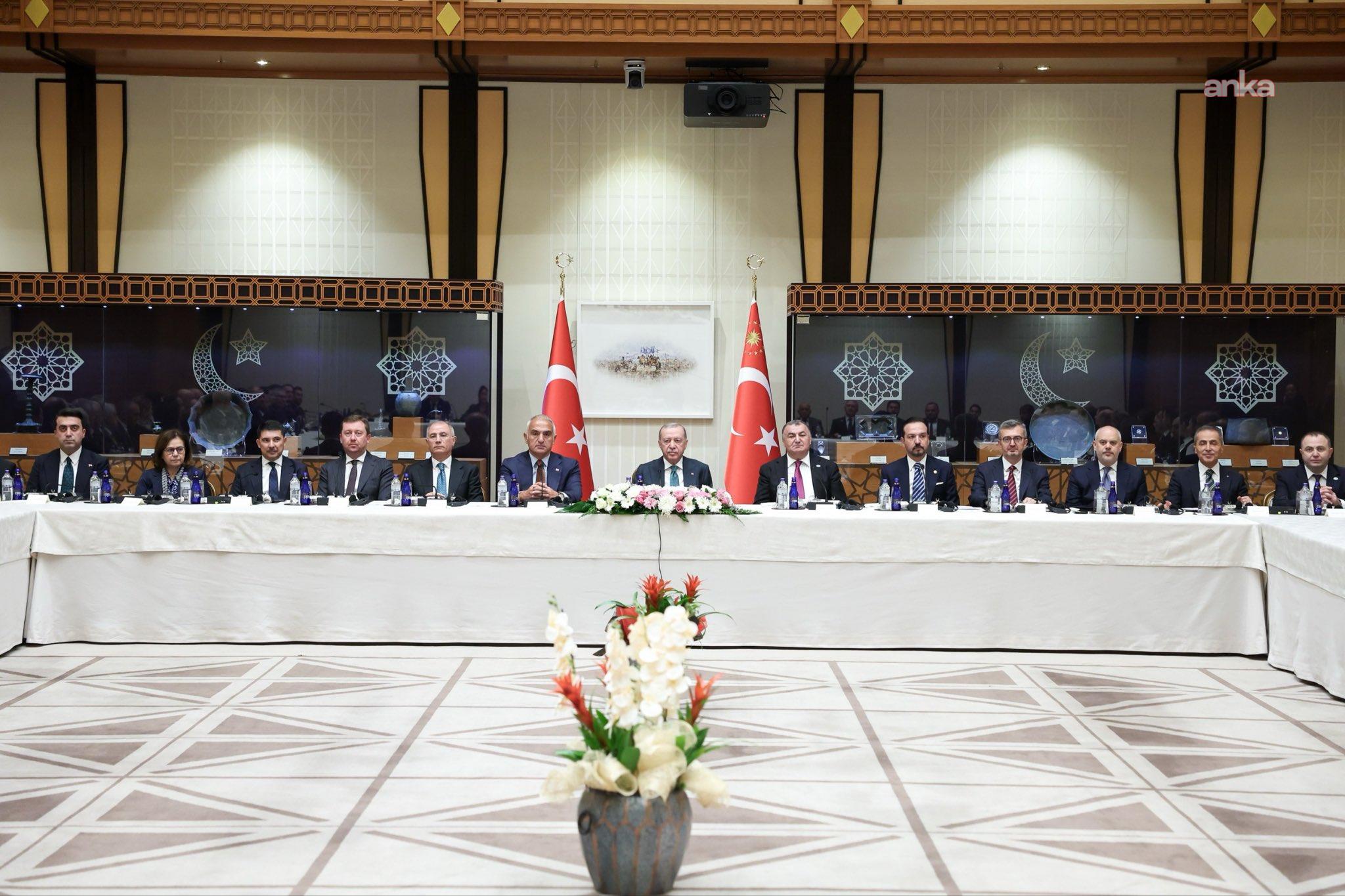 Cumhurbaşkanı Erdoğan, Dünya Ahıskalı Türkler Birliği Heyeti'ni kabul etti
