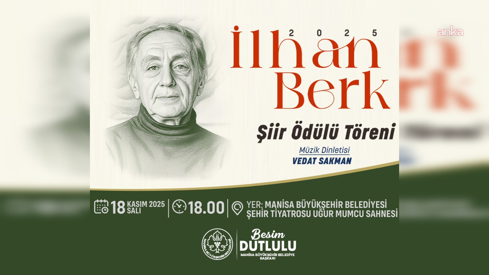 Oğulcan Kütük, “Dimdik Bakma Rehberi” ile 2025 İlhan Berk Şiir Ödülü’nün sahibi oldu