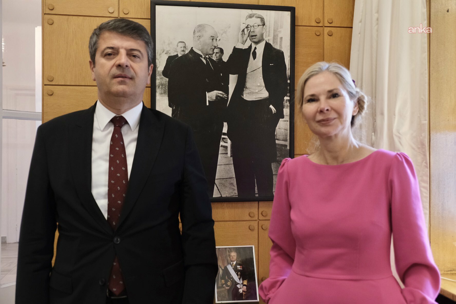Adıyaman Belediye Başkanı Tutdere'den İsveç'in Ankara Büyükelçisi Mard'a ziyaret