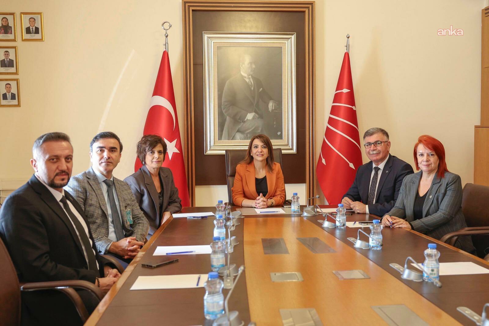 KESK heyetinden CHP'ye ziyaret