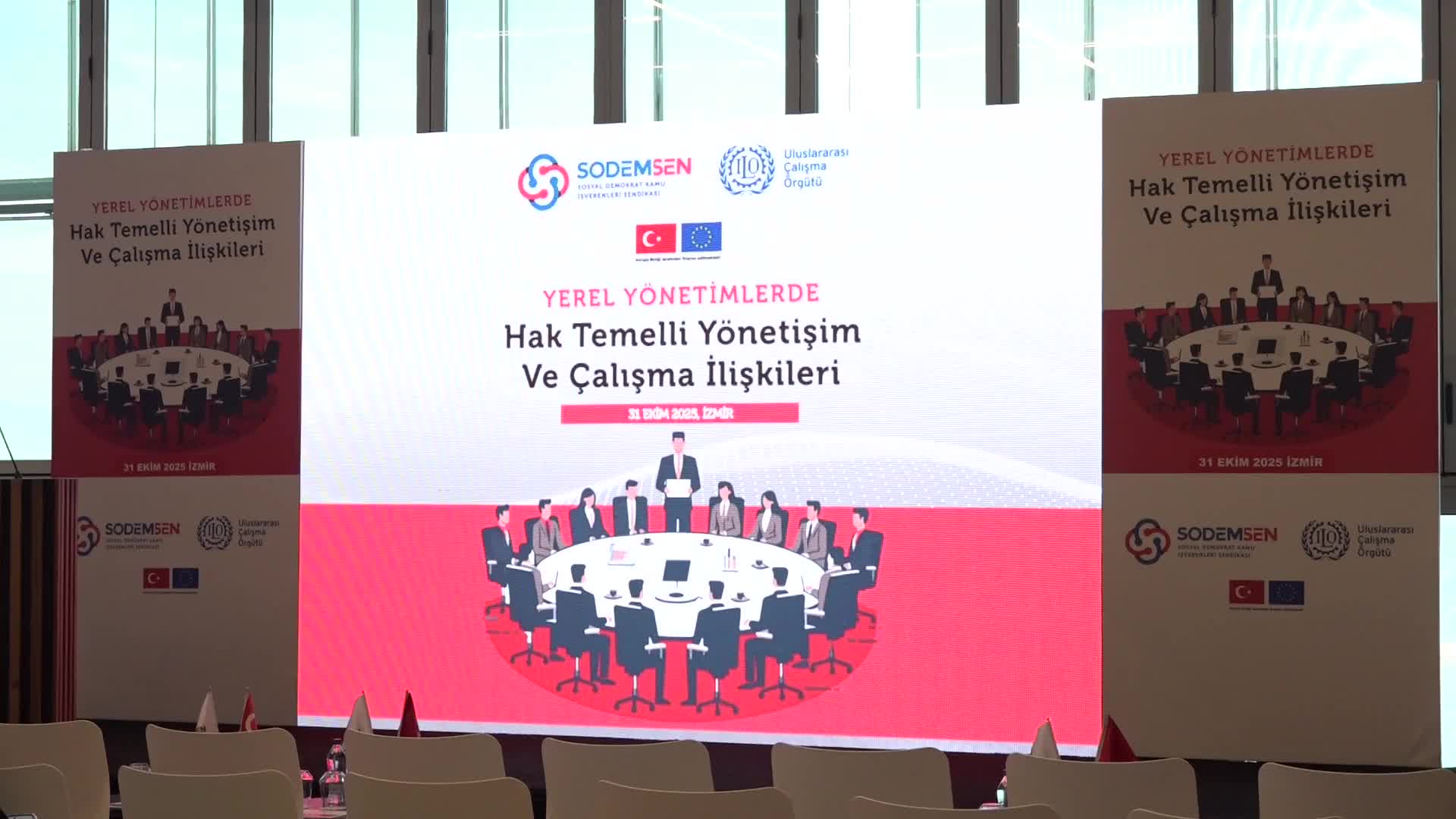 Bornova Belediye Başkan Eşki SODEMSEN çalıştayında konuştu: "Sürdürülebilir belediyecilik için paylaşım şart"