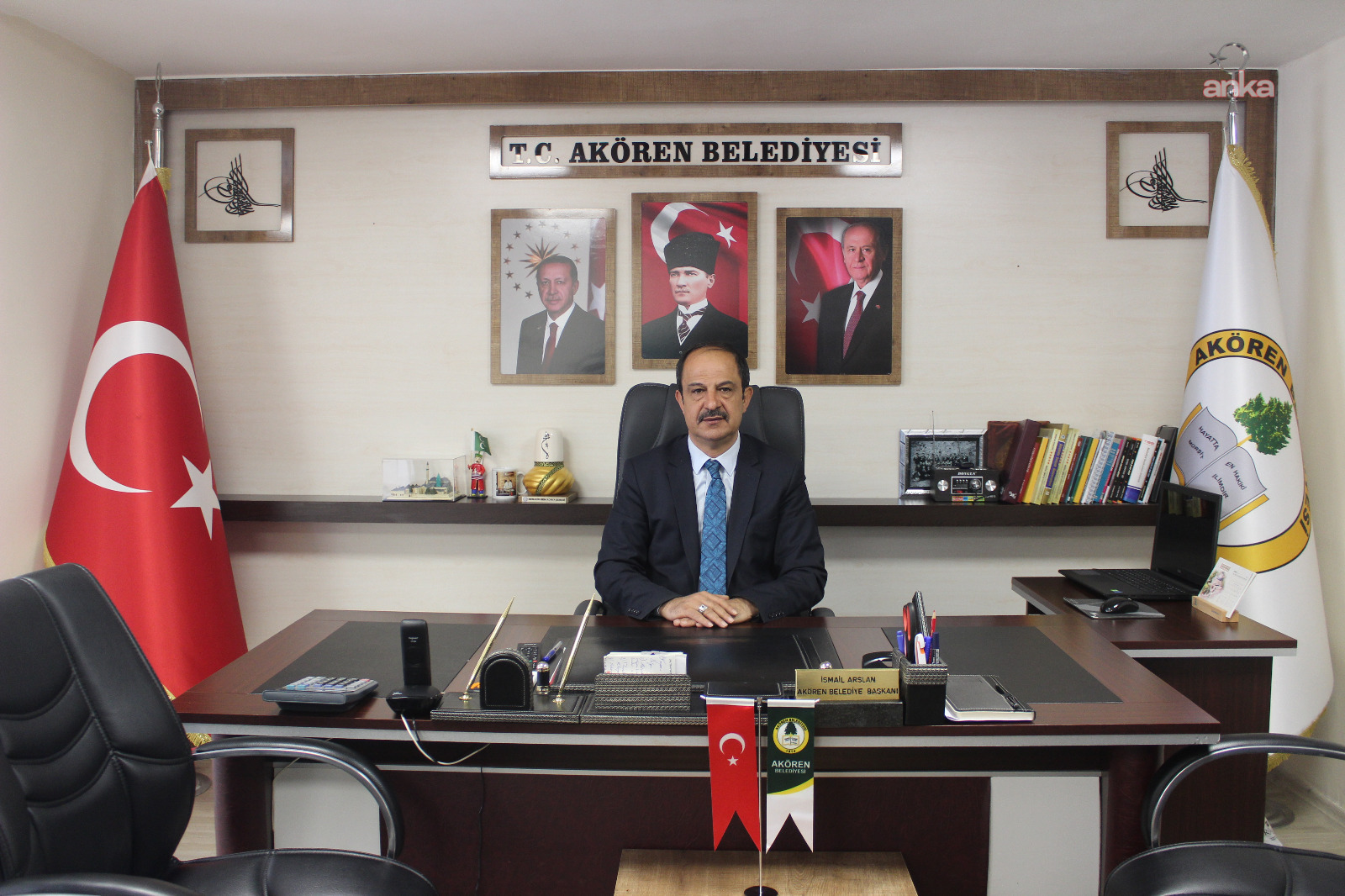 MHP’li Akören Belediye Başkanı Arslan tutuklandı