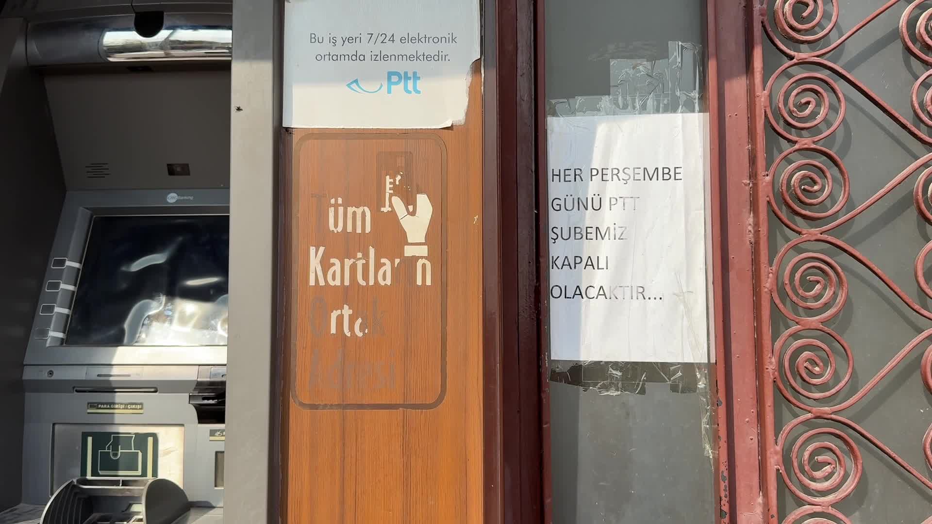 Mardin’de tek personelin çalıştığı PTT şubesinin perşembe günleri kapalı olması tepkilere neden oldu