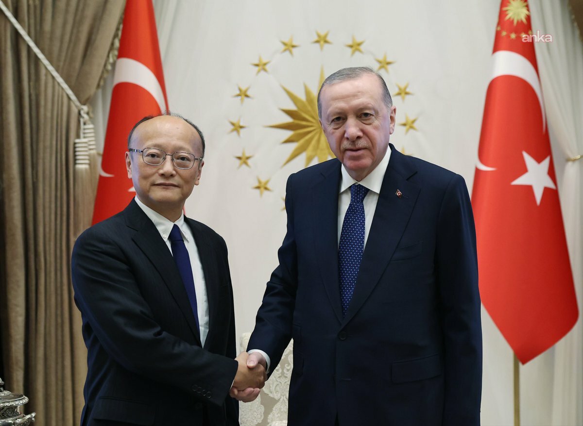 Cumhurbaşkanı Erdoğan, Asya Kalkınma Bankası Başkanı Kanda'yla görüştü